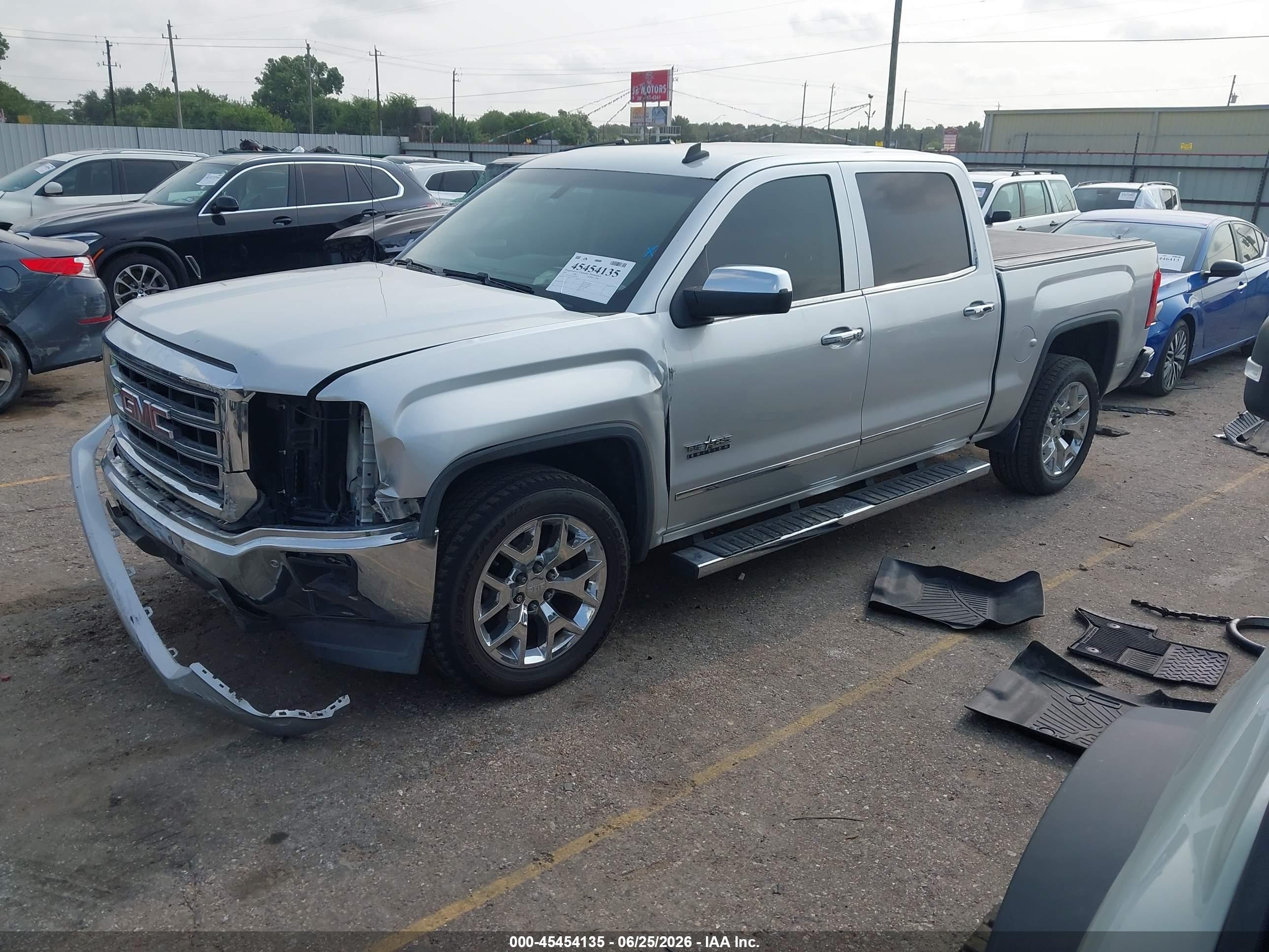 2014 Gmc Sierra 1500 Slt Gray vin: 3GTP1VEC0EG475601