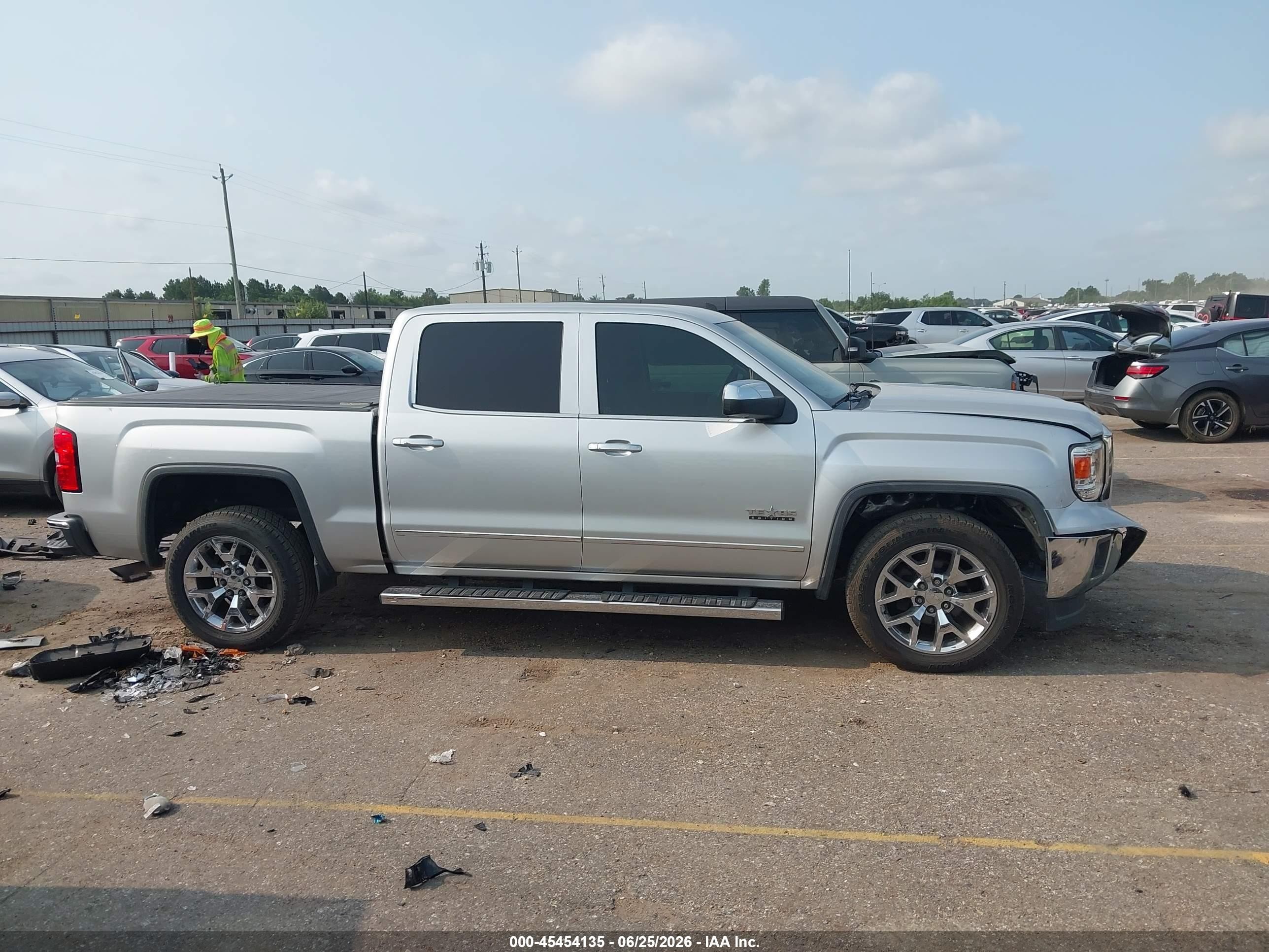2014 Gmc Sierra 1500 Slt Gray vin: 3GTP1VEC0EG475601