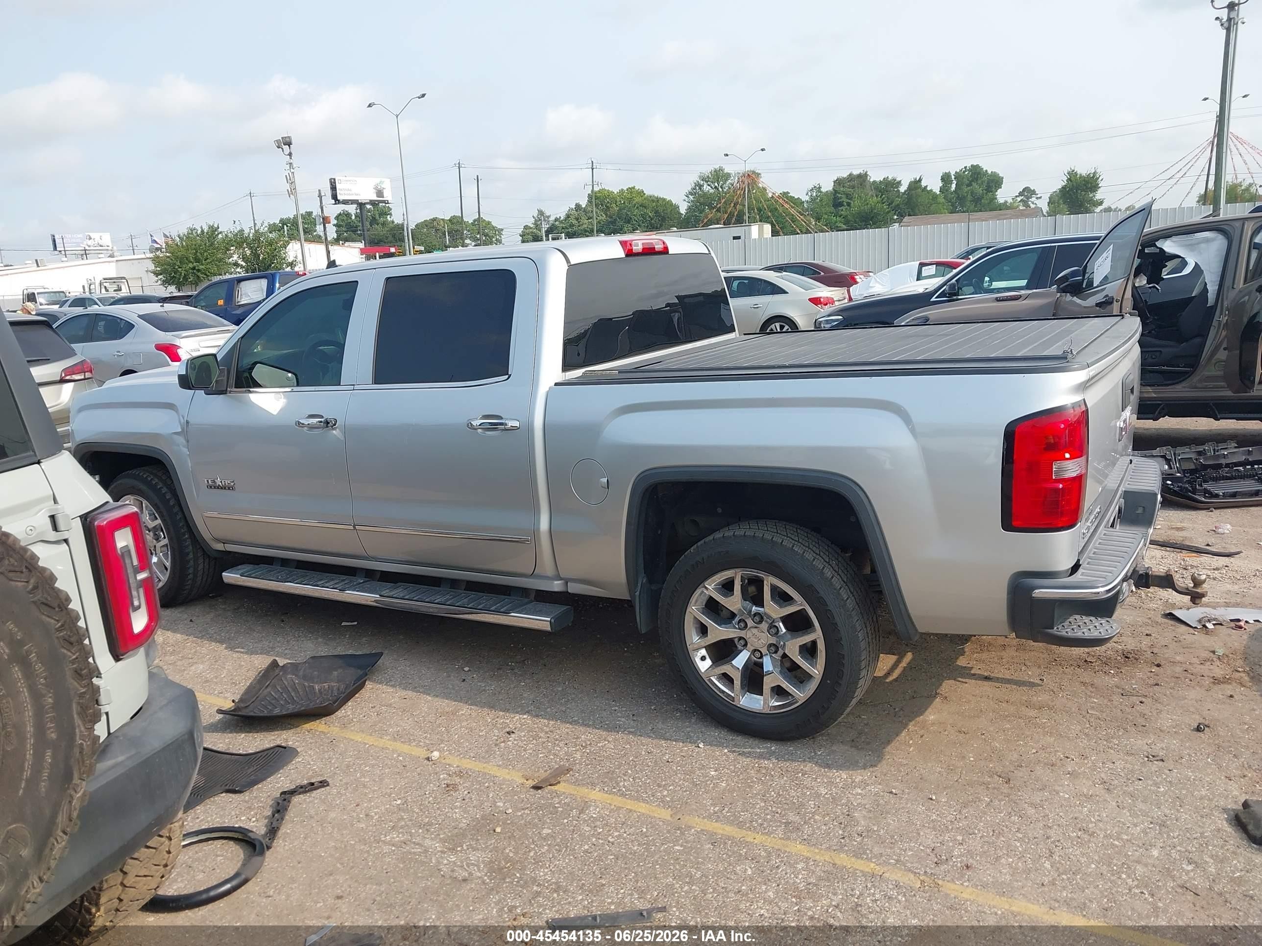 2014 Gmc Sierra 1500 Slt Gray vin: 3GTP1VEC0EG475601