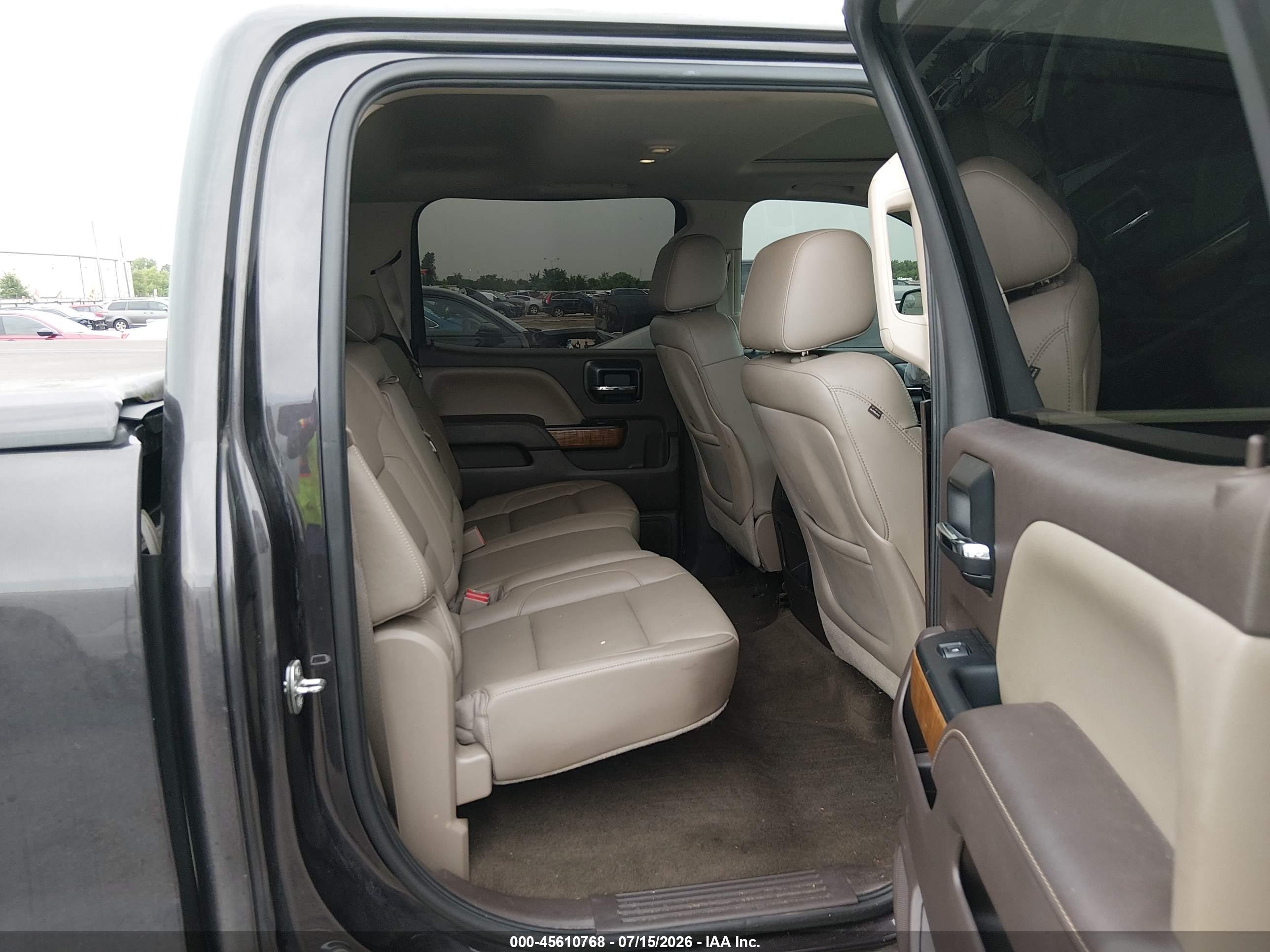 2015 Gmc Sierra 1500 Slt Gray vin: 3GTP1VEC0FG463711