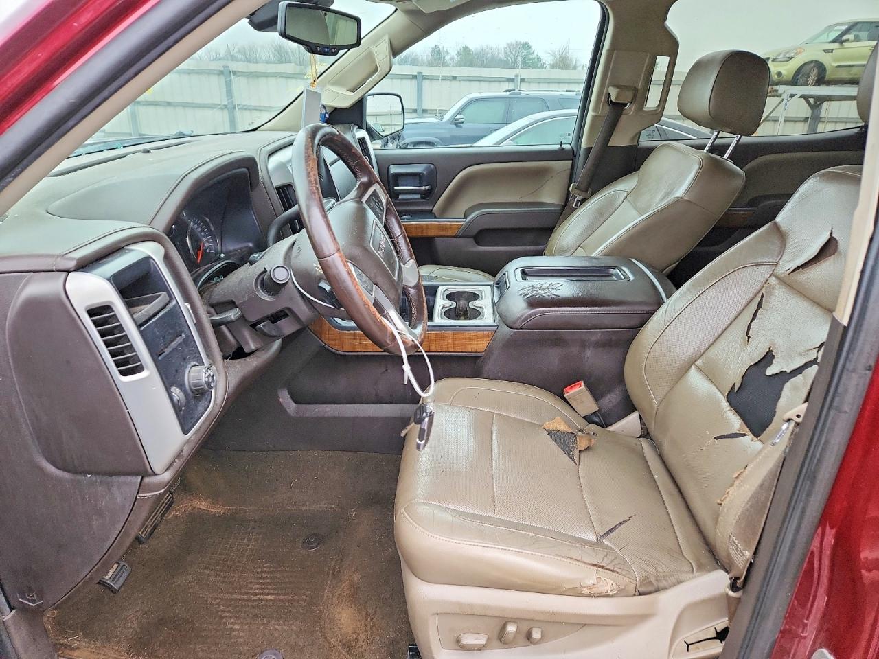 2014 Gmc Sierra C1500 Slt Maroon vin: 3GTP1VEC1EG523431