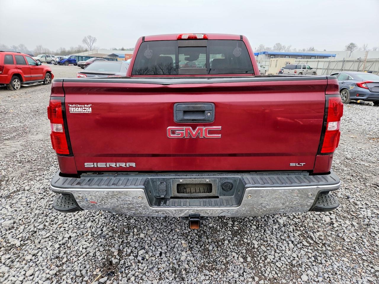 2014 Gmc Sierra C1500 Slt Maroon vin: 3GTP1VEC1EG523431
