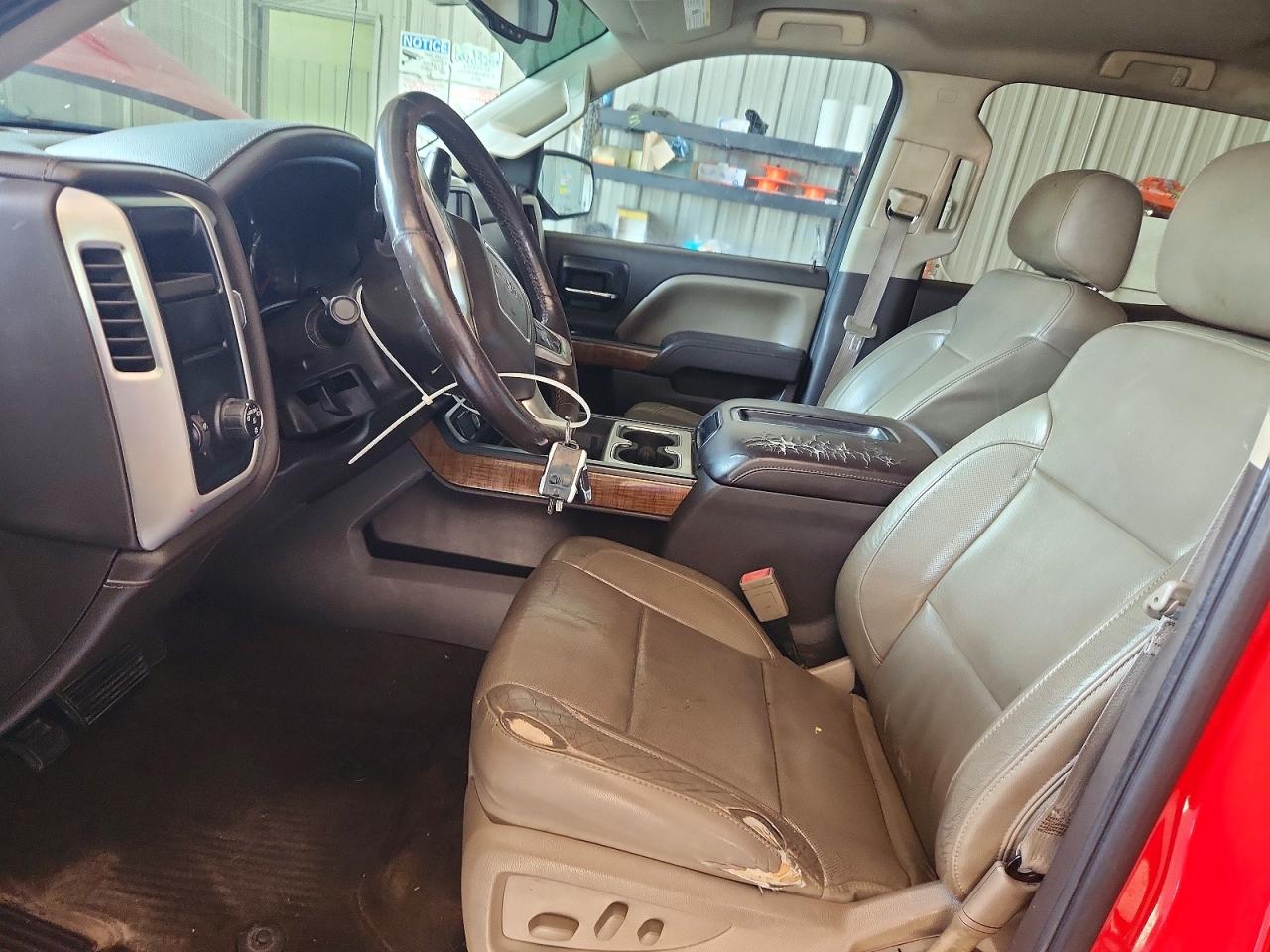 2015 Gmc Sierra C1500 Slt Red vin: 3GTP1VEC1FG391756