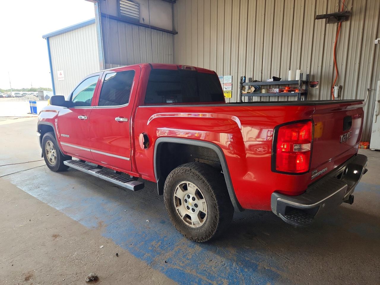 2015 Gmc Sierra C1500 Slt Red vin: 3GTP1VEC1FG391756
