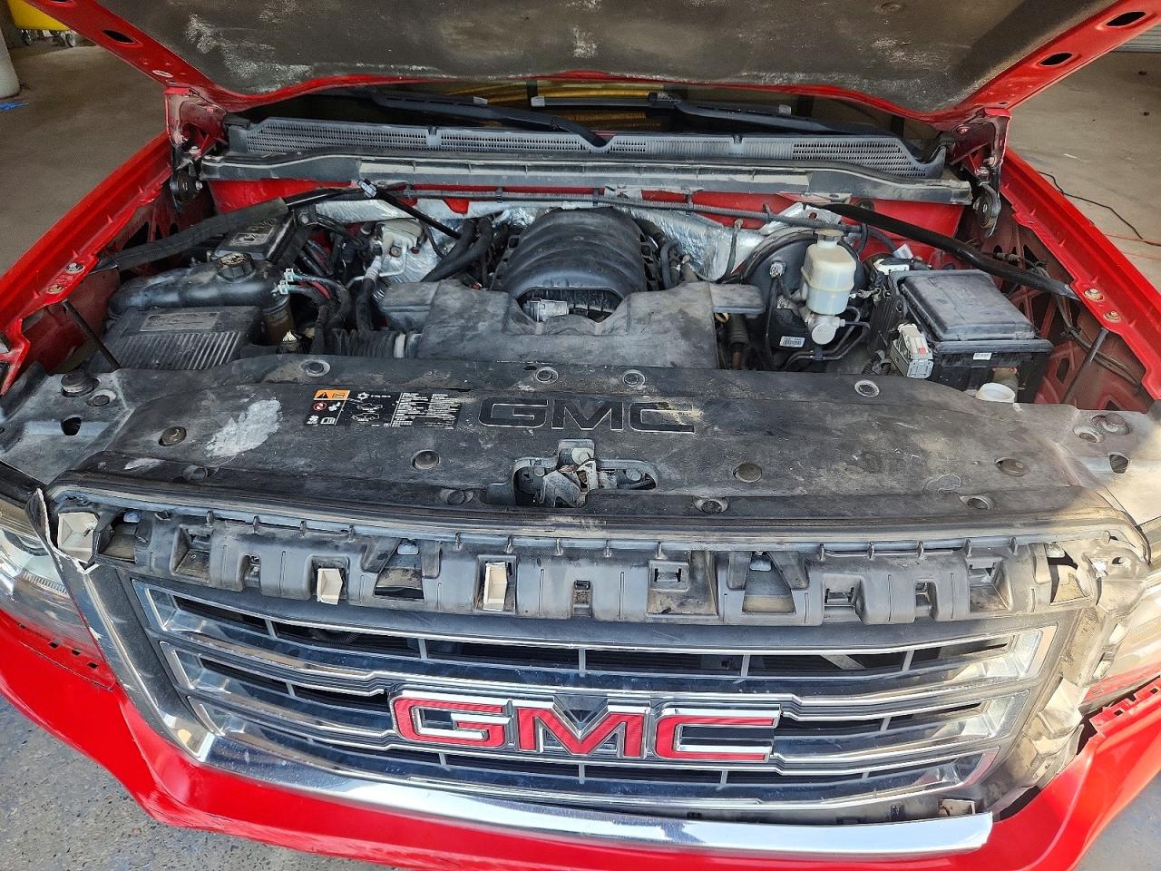 2015 Gmc Sierra C1500 Slt Red vin: 3GTP1VEC1FG391756