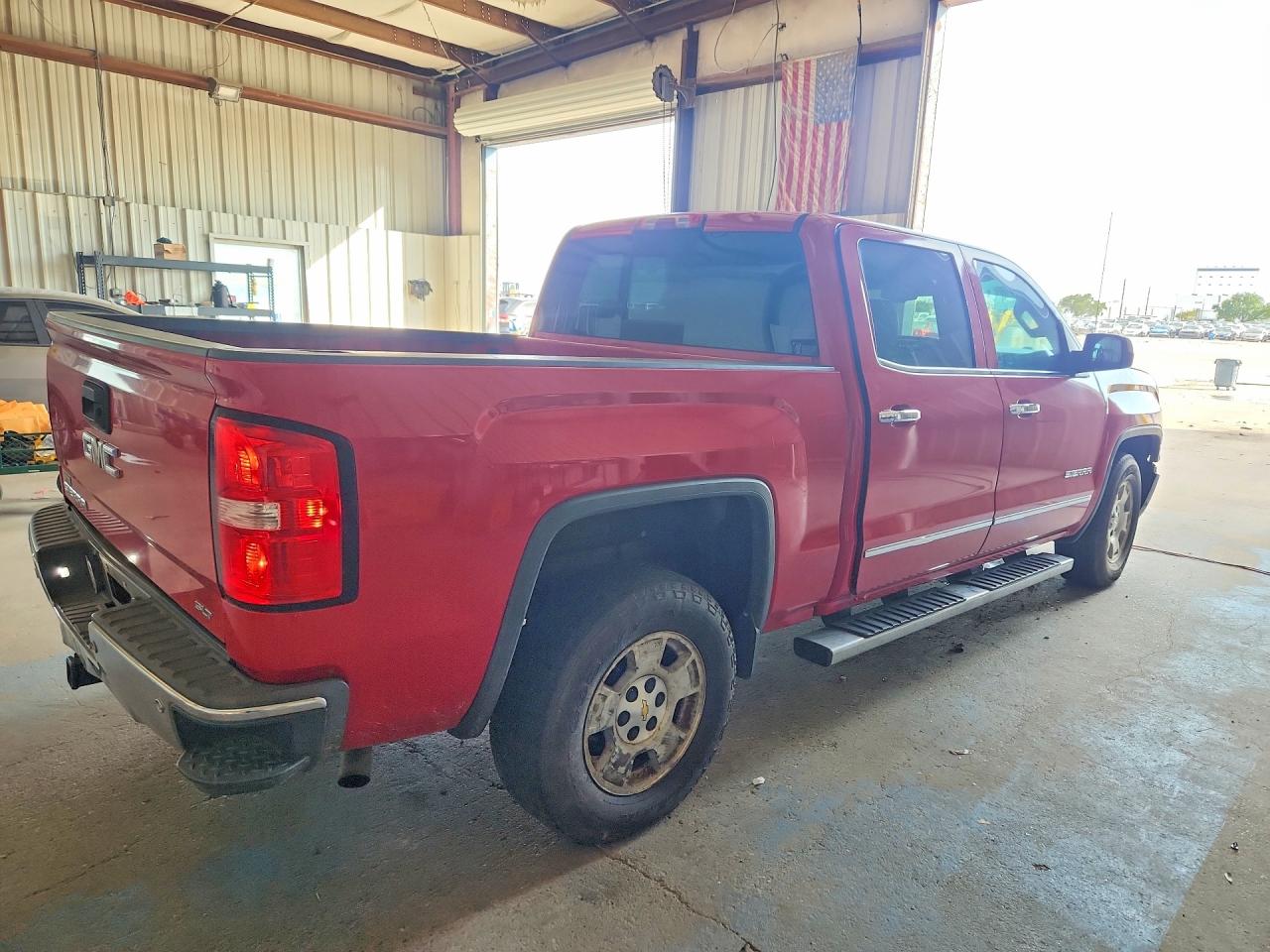 2015 Gmc Sierra C1500 Slt Red vin: 3GTP1VEC1FG391756