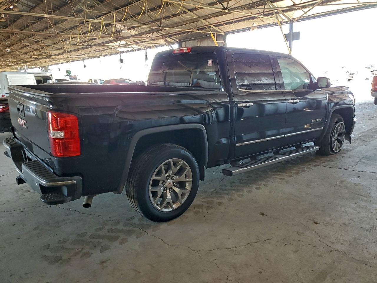 2015 Gmc Sierra C1500 Slt Черный vin: 3GTP1VEC1FG401993