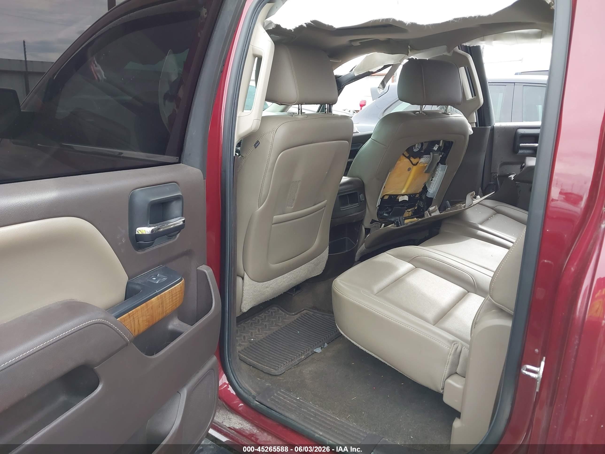 2015 Gmc Sierra 1500 Slt Maroon vin: 3GTP1VEC1FG455231
