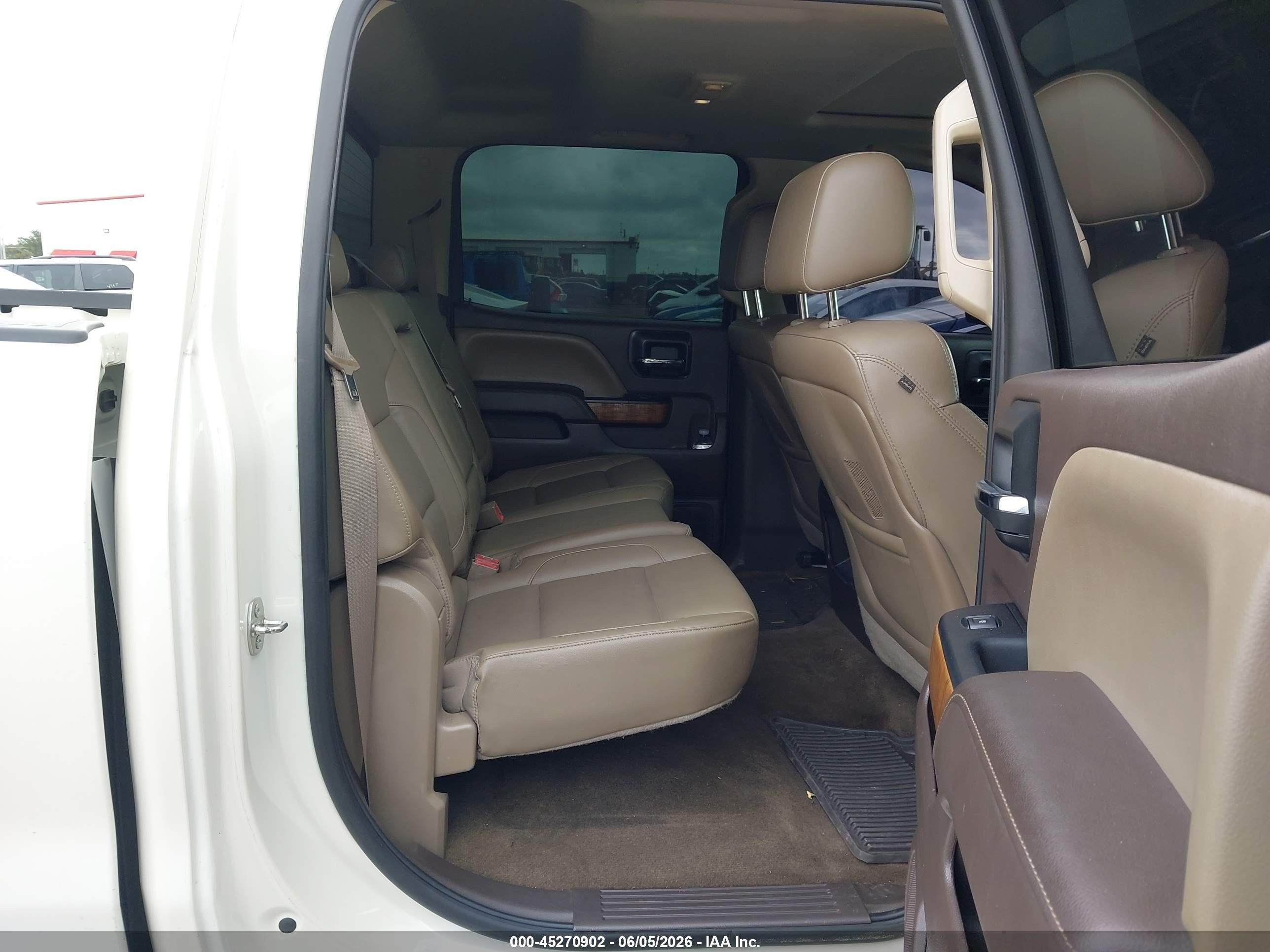 2015 Gmc Sierra 1500 Slt Cream vin: 3GTP1VEC1FG468898