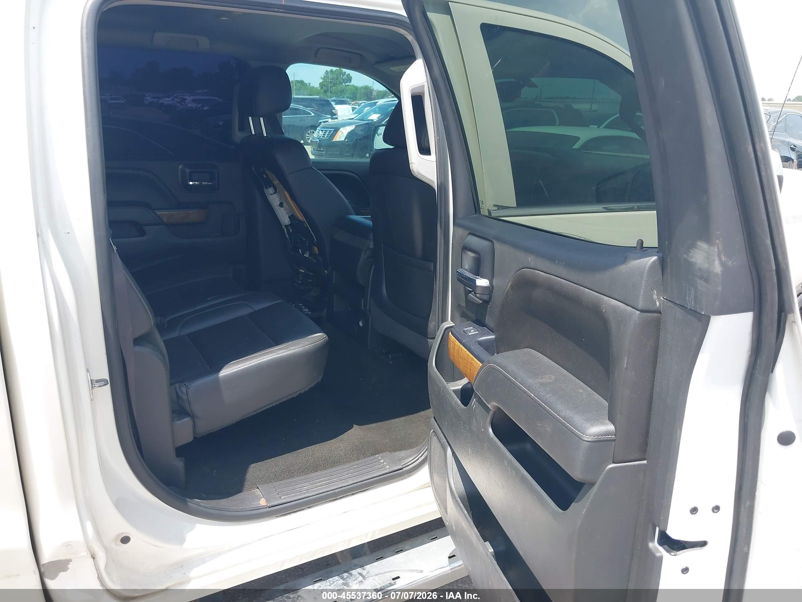 2014 Gmc Sierra 1500 Slt White vin: 3GTP1VEC2EG333587