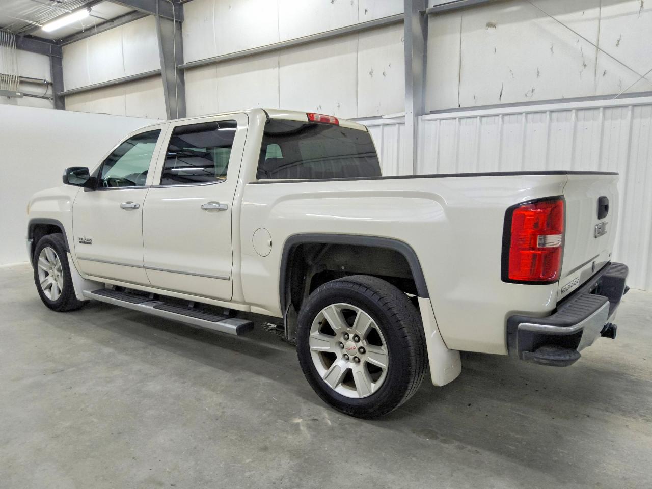 2014 Gmc Sierra C1500 Slt White vin: 3GTP1VEC2EG498376