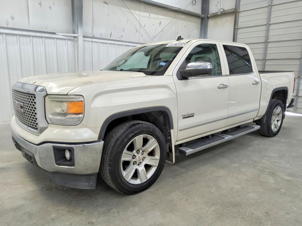 2014 Gmc Sierra C1500 Slt White vin: 3GTP1VEC2EG498376
