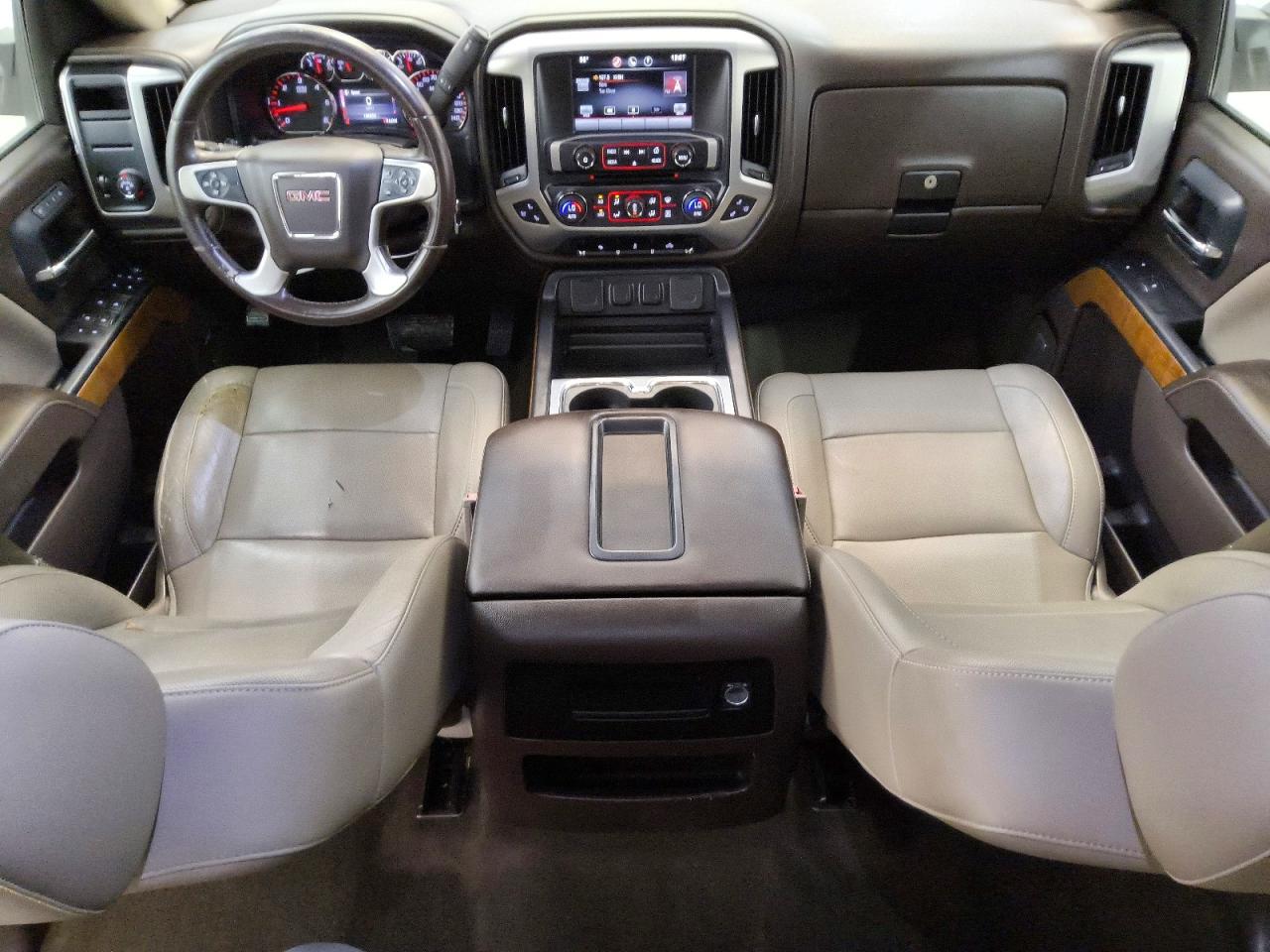 2014 Gmc Sierra C1500 Slt White vin: 3GTP1VEC2EG498376