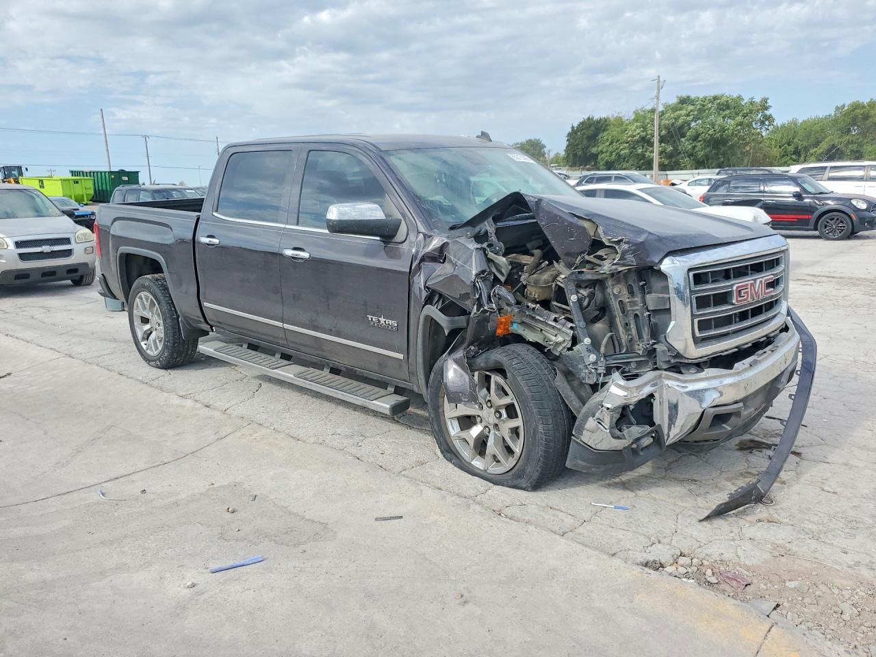2014 Gmc Sierra C1500 Slt Black vin: 3GTP1VEC2EG502376