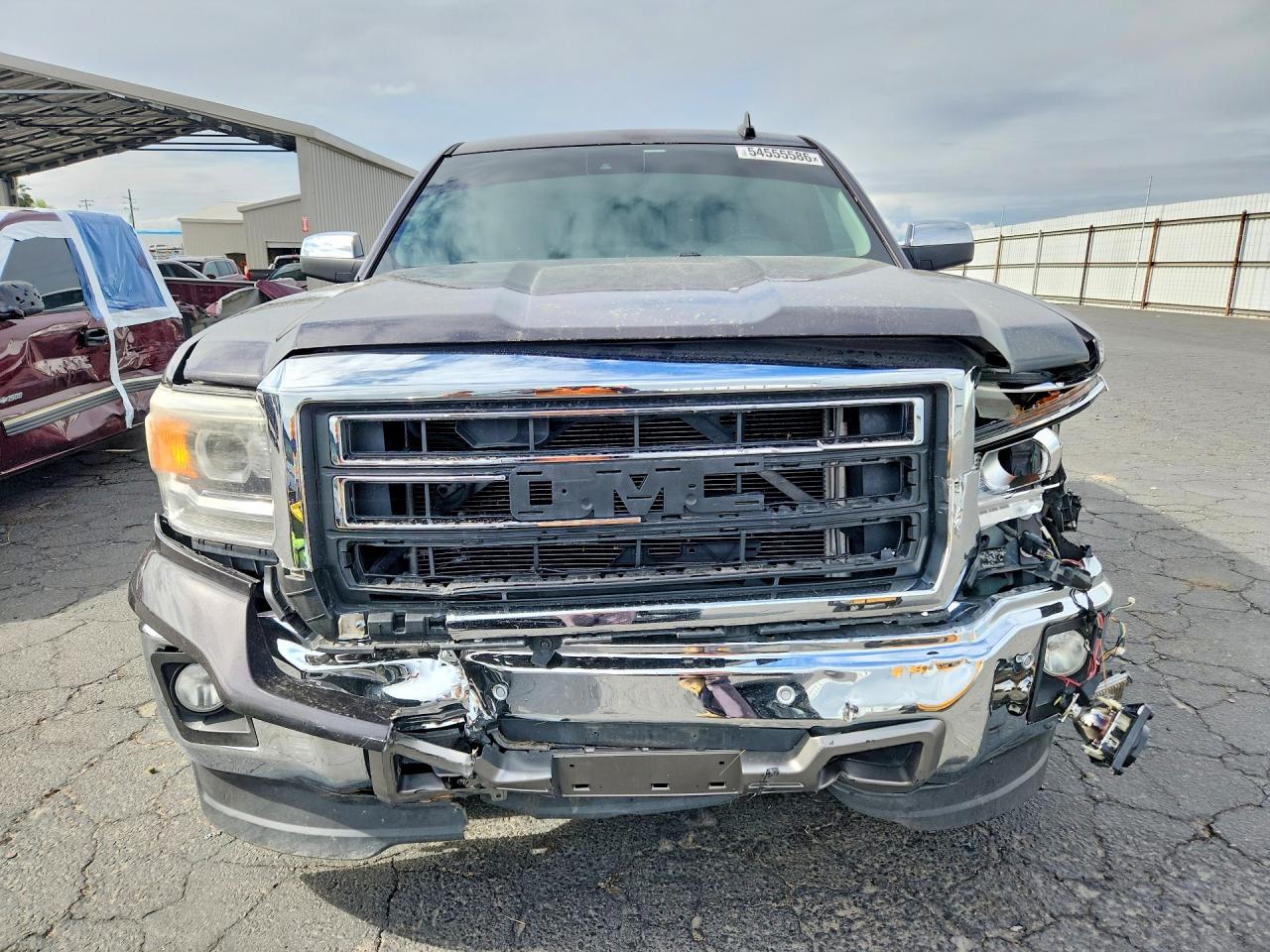 2015 Gmc Sierra Charcoal vin: 3GTP1VEC2FG105431