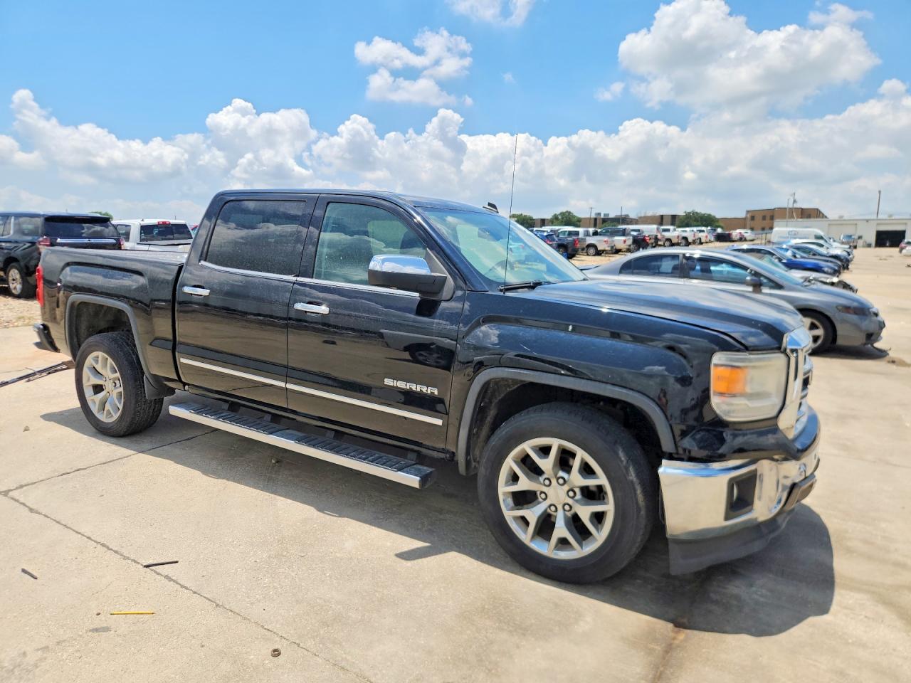 2014 Gmc Sierra C1500 Slt Черный vin: 3GTP1VEC3EG177544
