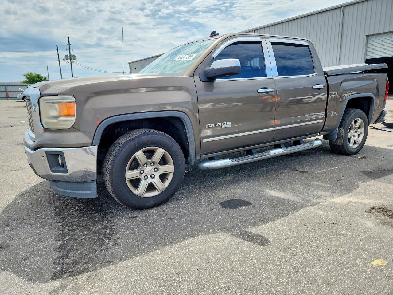 2014 Gmc Sierra C1500 Slt Brown vin: 3GTP1VEC3EG227231