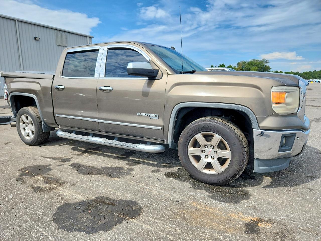 2014 Gmc Sierra C1500 Slt Brown vin: 3GTP1VEC3EG227231