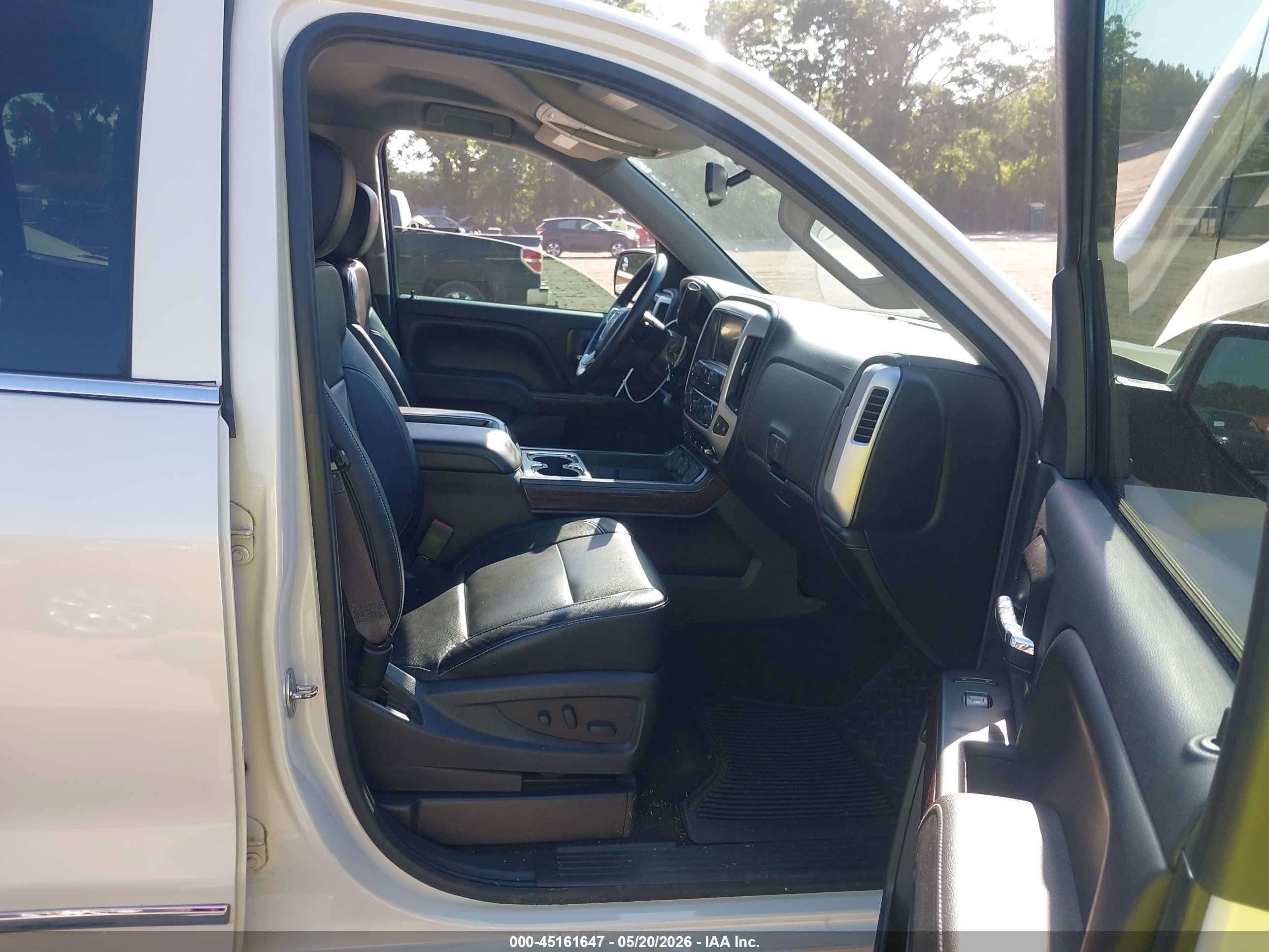 2014 Gmc Sierra 1500 Slt White vin: 3GTP1VEC3EG435657