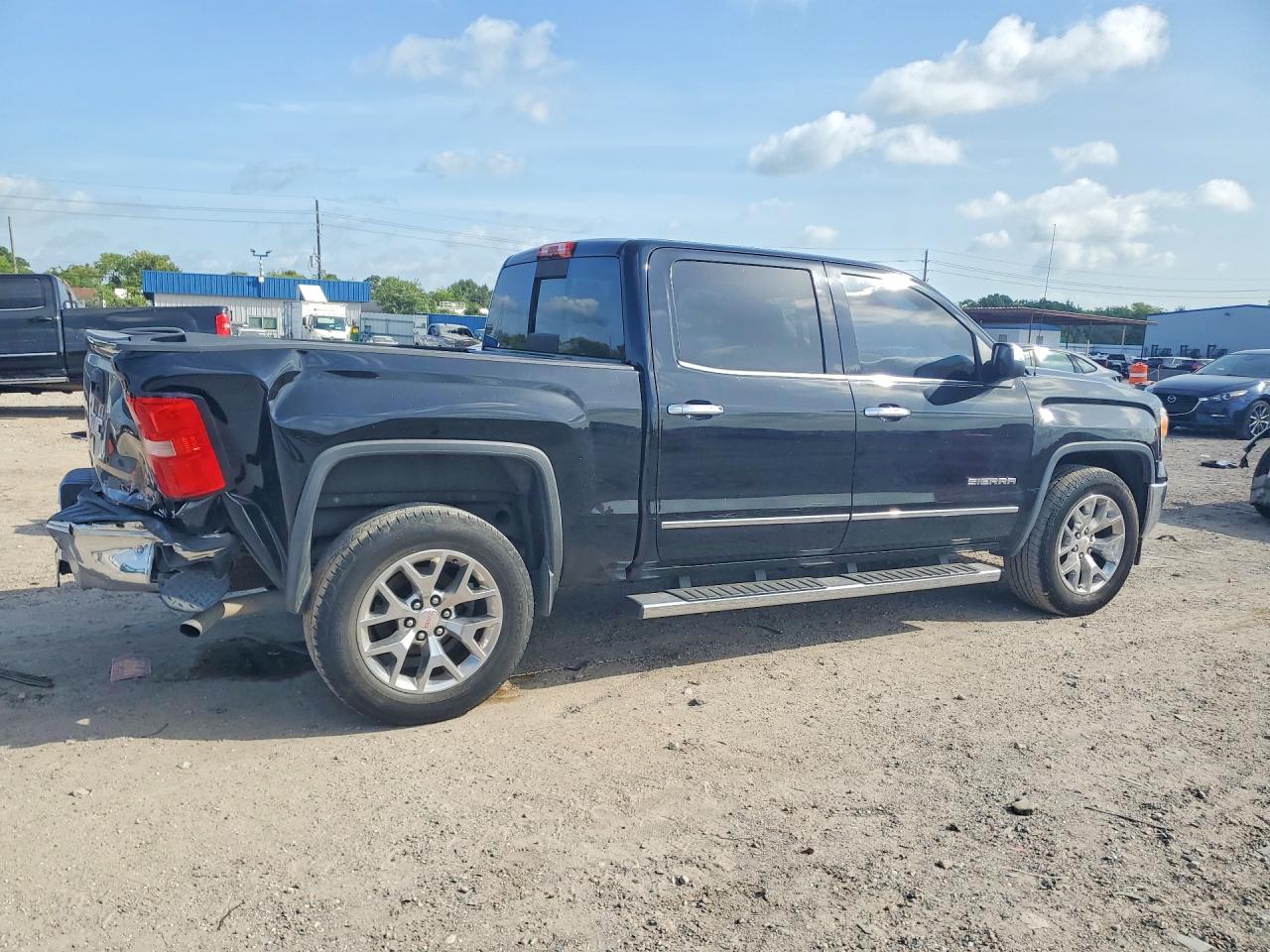 2015 Gmc Sierra C1500 Slt Black vin: 3GTP1VEC3FG370746