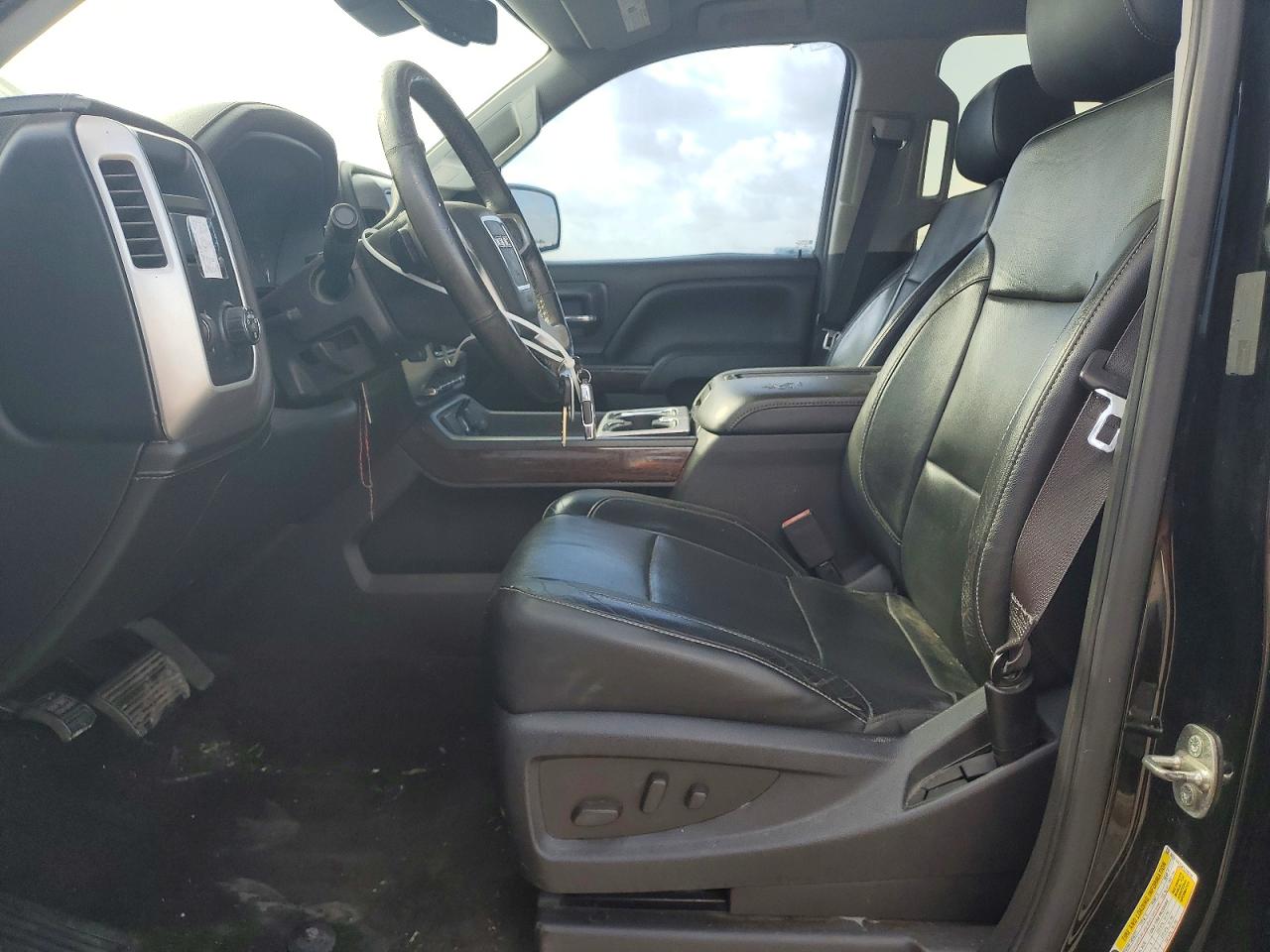 2015 Gmc Sierra C1500 Slt Black vin: 3GTP1VEC3FG370746
