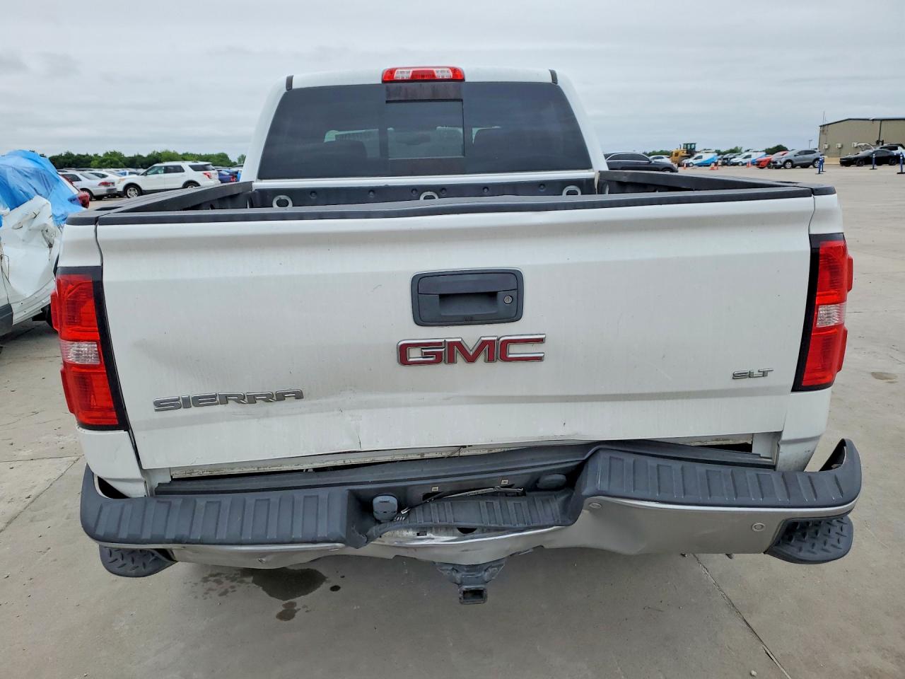 2015 Gmc Sierra C1500 Slt White vin: 3GTP1VEC4FG266864