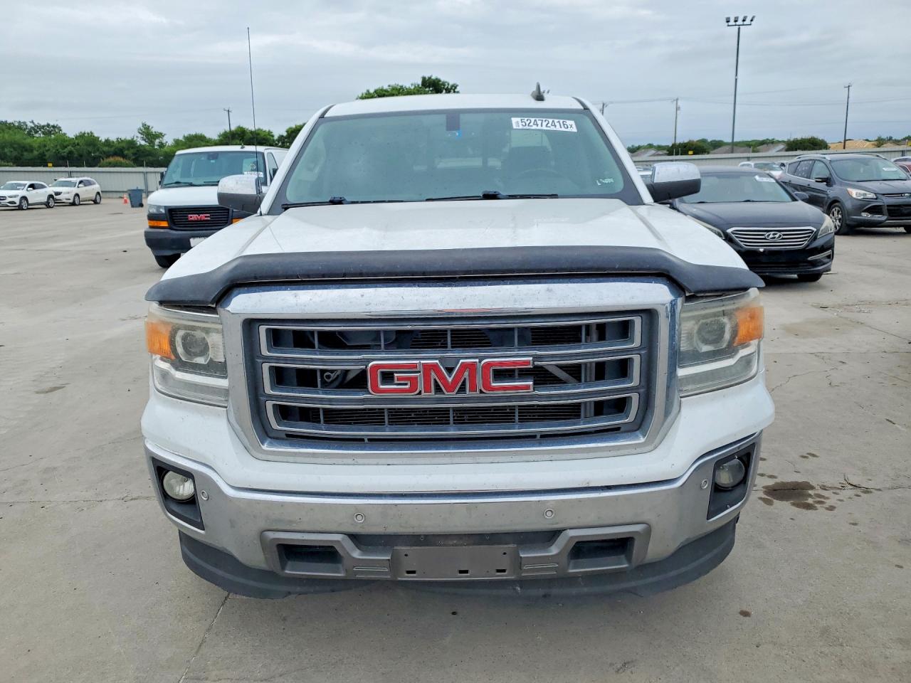 2015 Gmc Sierra C1500 Slt White vin: 3GTP1VEC4FG266864