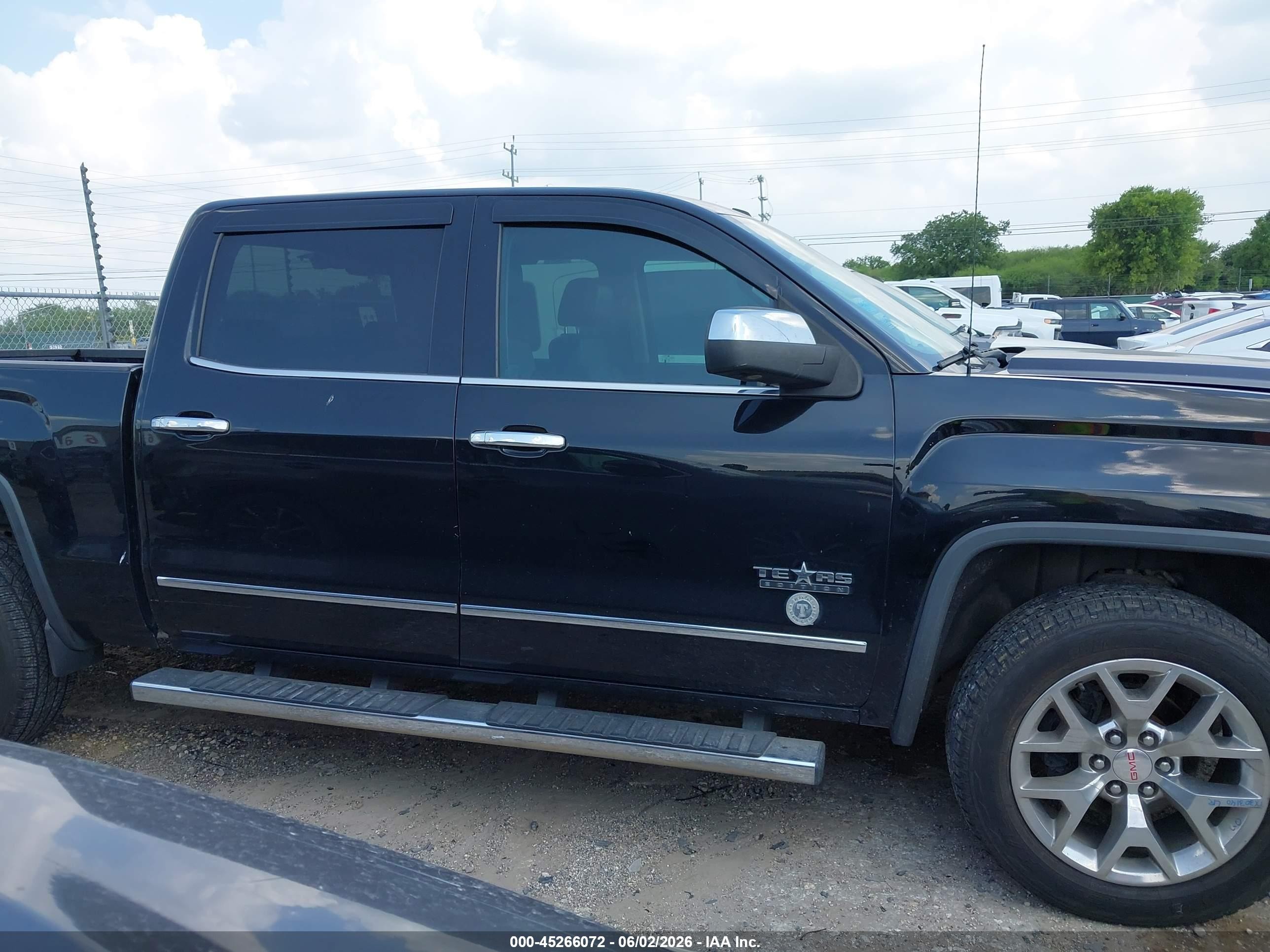 2015 Gmc Sierra 1500 Slt Black vin: 3GTP1VEC4FG416018