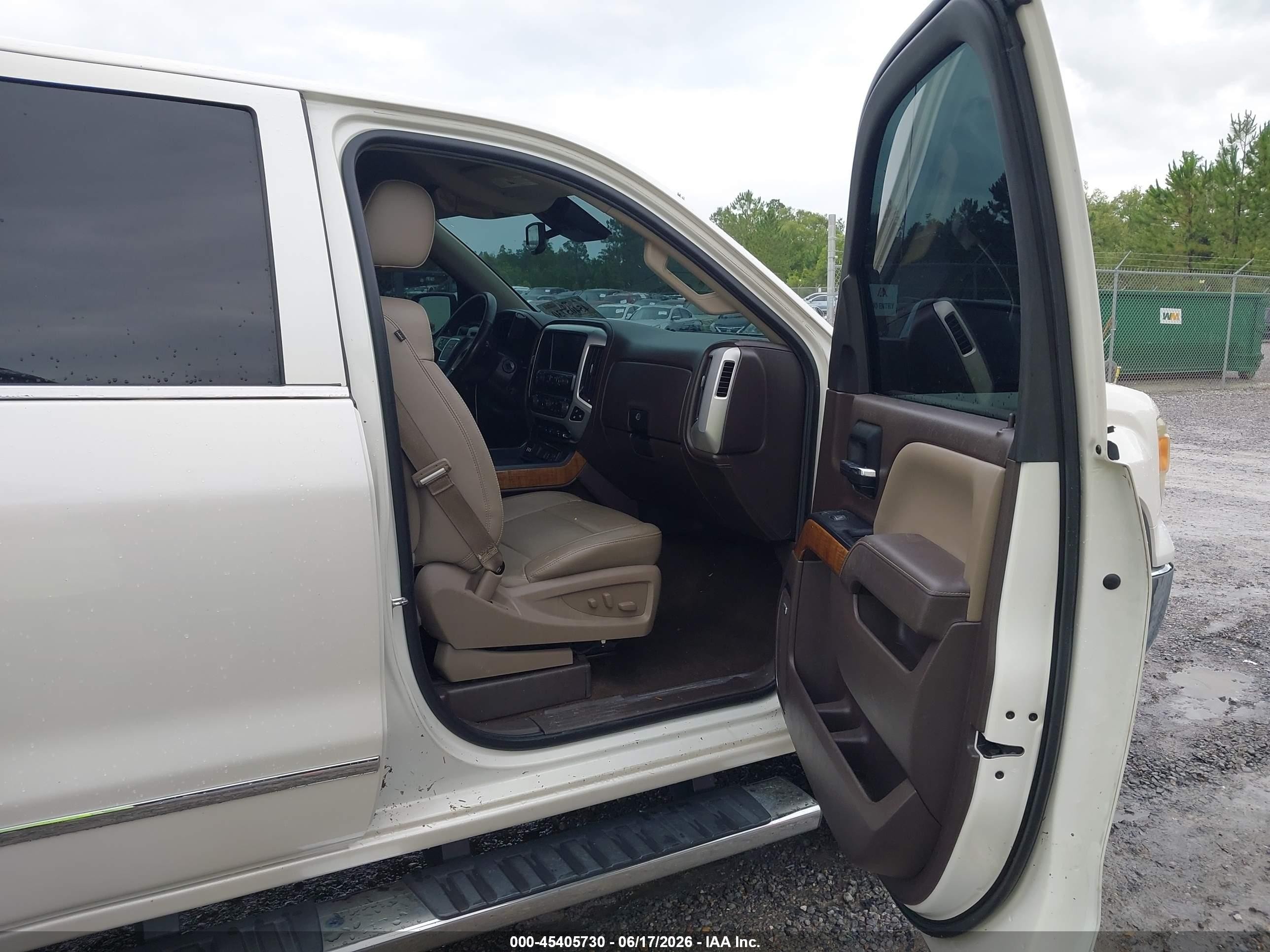 2014 Gmc Sierra 1500 Slt White vin: 3GTP1VEC5EG367703