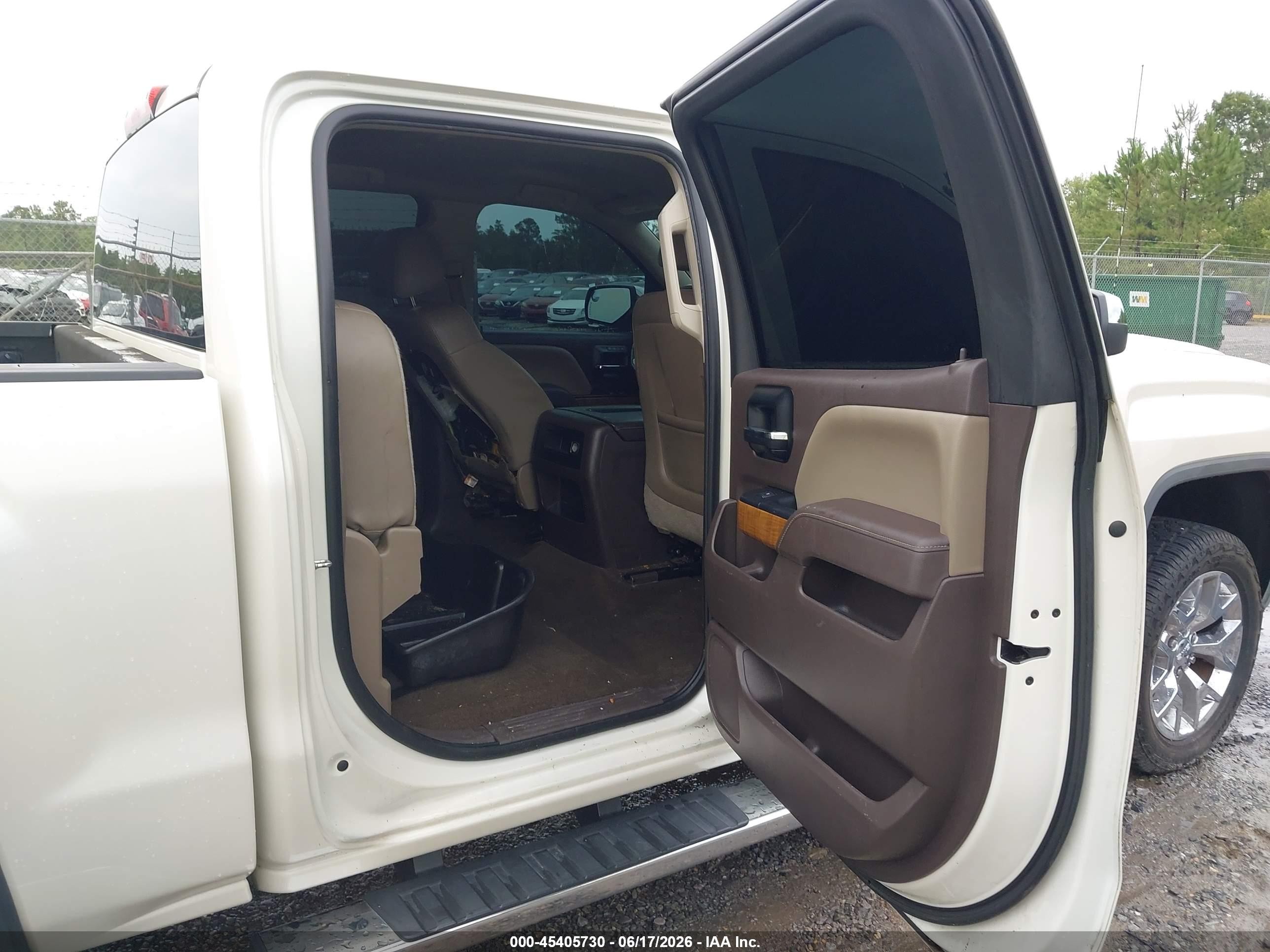 2014 Gmc Sierra 1500 Slt White vin: 3GTP1VEC5EG367703
