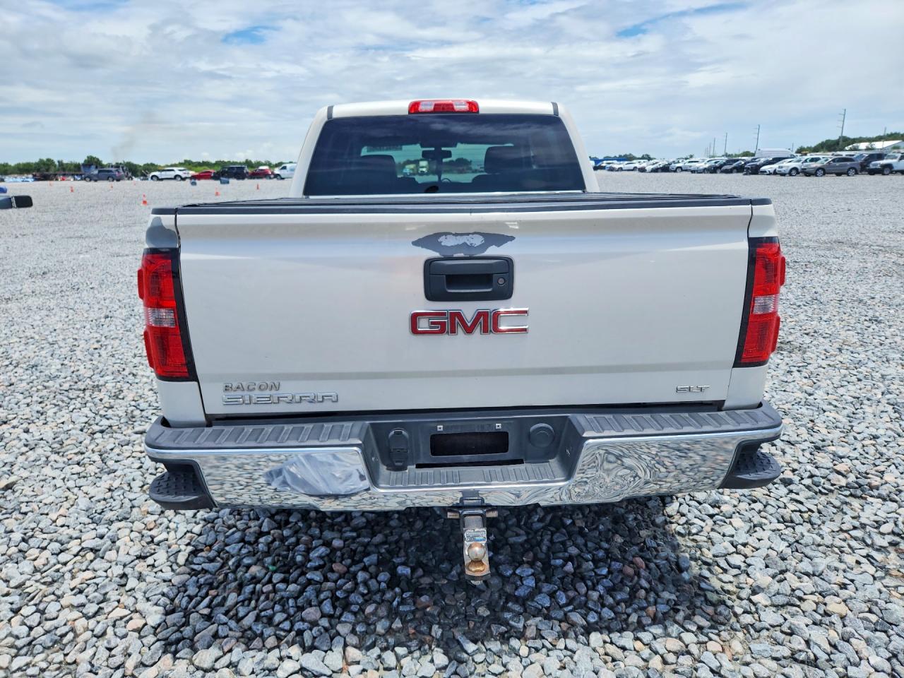 2014 Gmc Sierra C1500 Slt White vin: 3GTP1VEC5EG370262