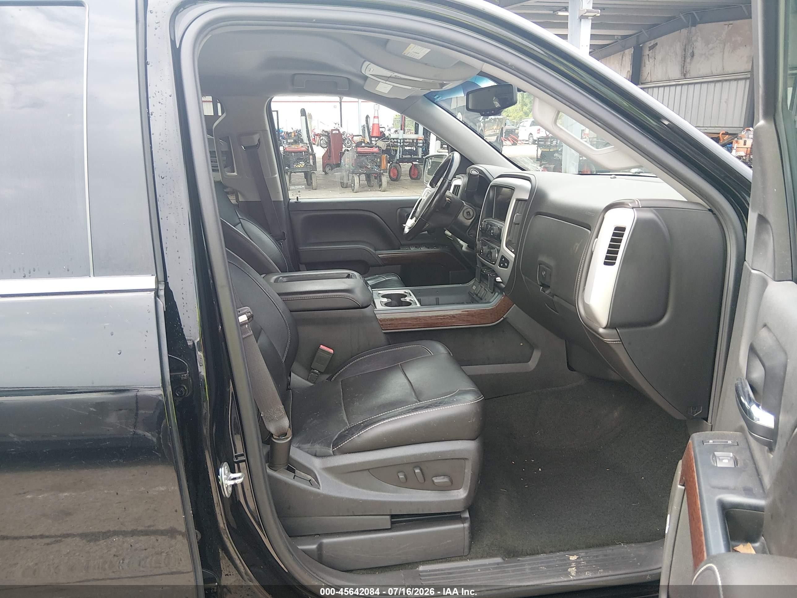 2014 Gmc Sierra 1500 Slt Black vin: 3GTP1VEC5EG398465