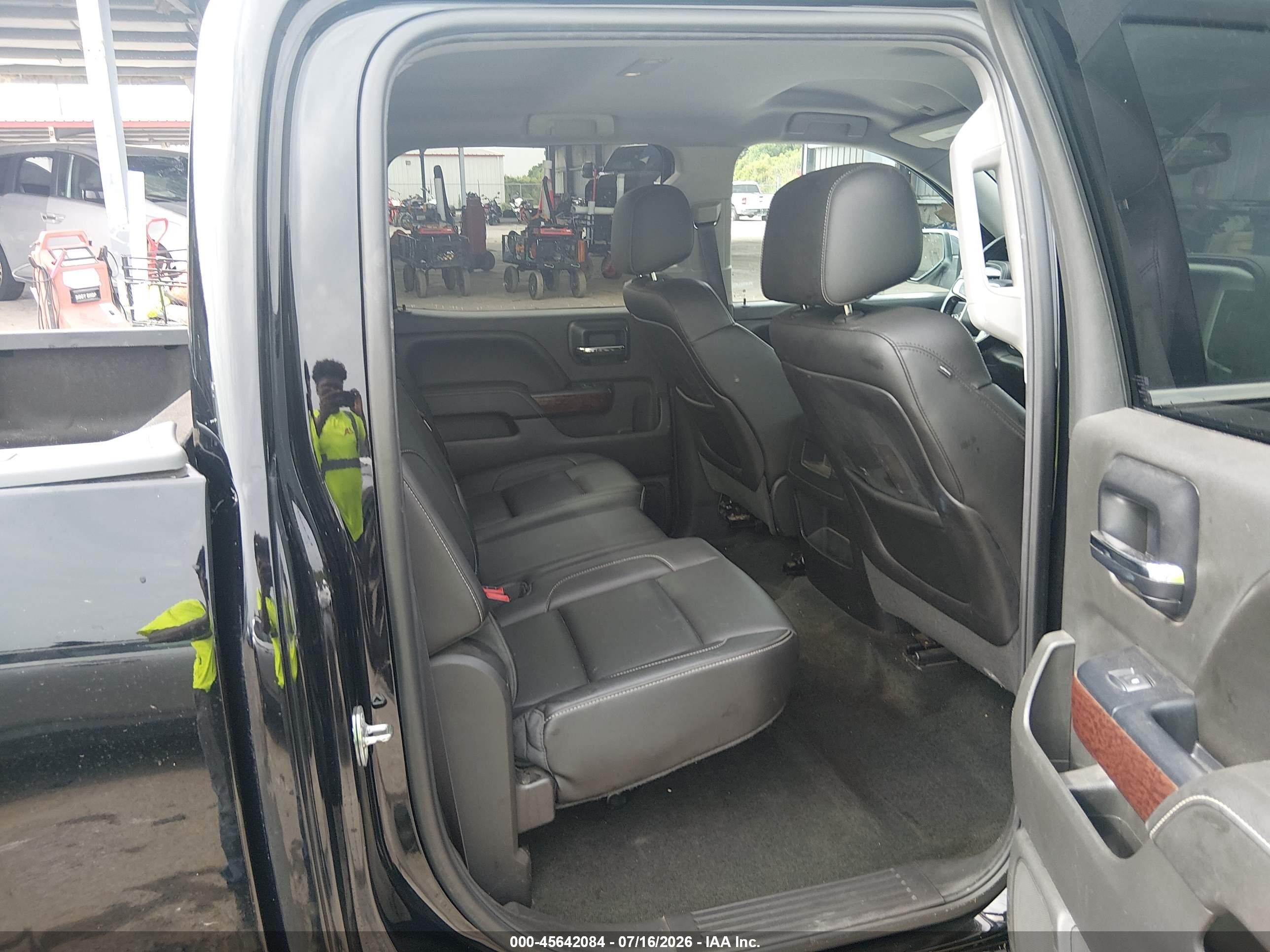 2014 Gmc Sierra 1500 Slt Black vin: 3GTP1VEC5EG398465