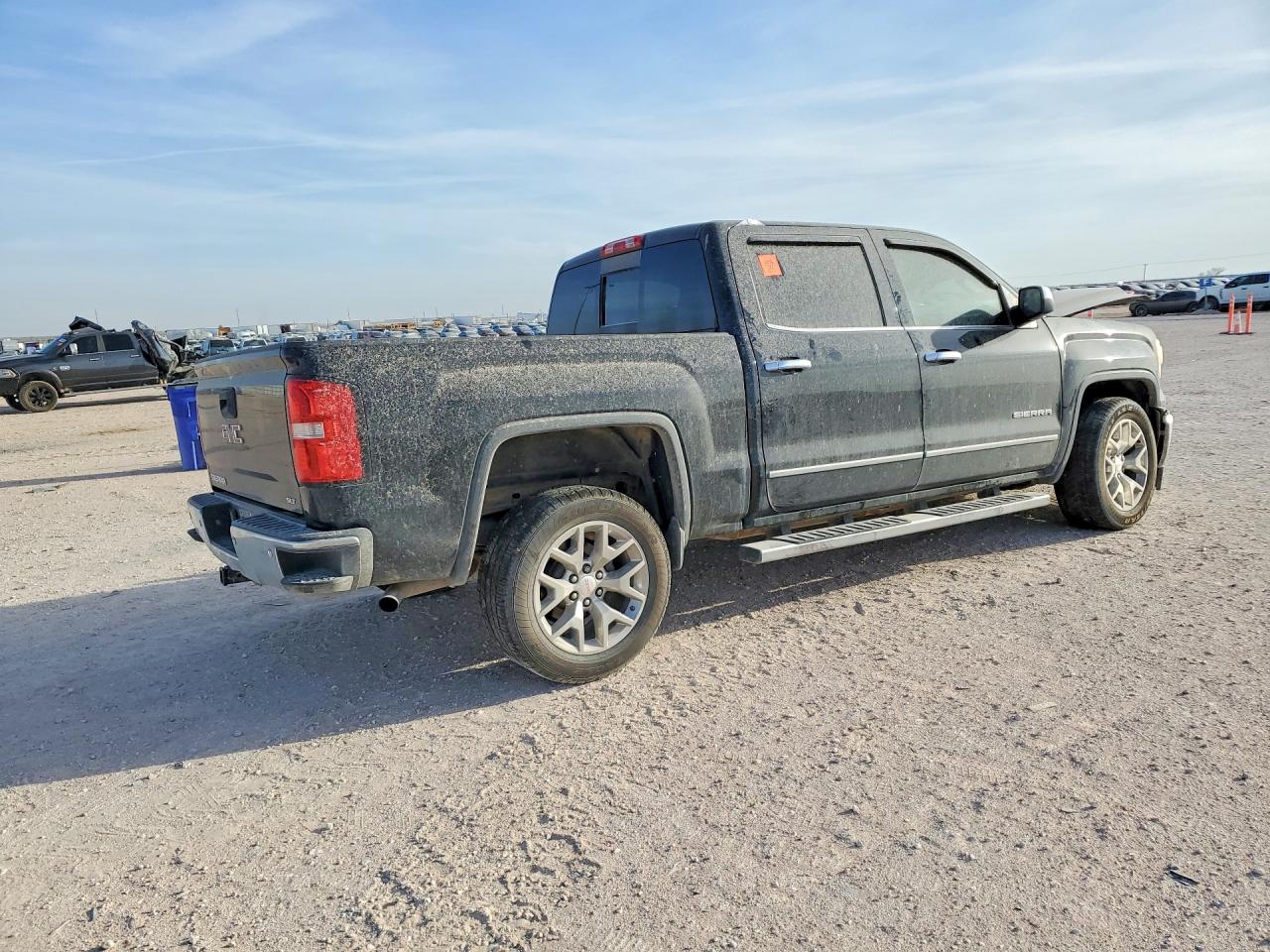 2015 Gmc Sierra C1500 Slt Black vin: 3GTP1VEC5FG316557