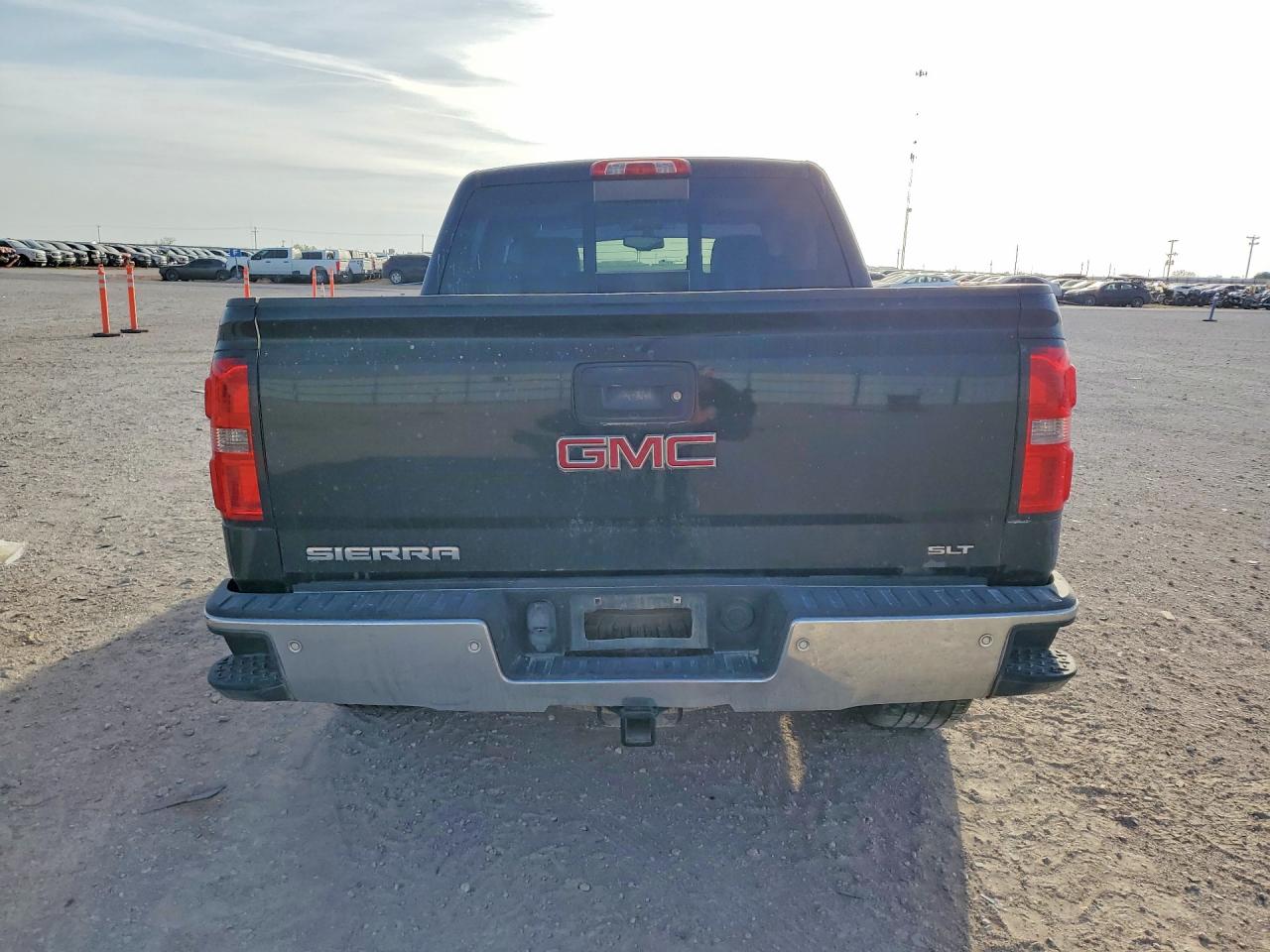 2015 Gmc Sierra C1500 Slt Black vin: 3GTP1VEC5FG316557
