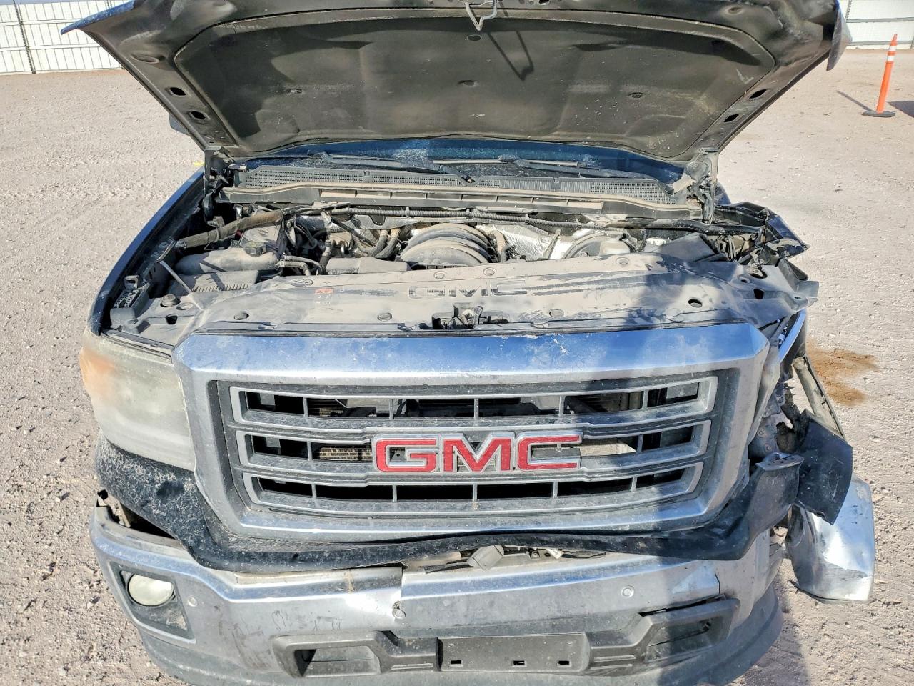 2015 Gmc Sierra C1500 Slt Black vin: 3GTP1VEC5FG316557