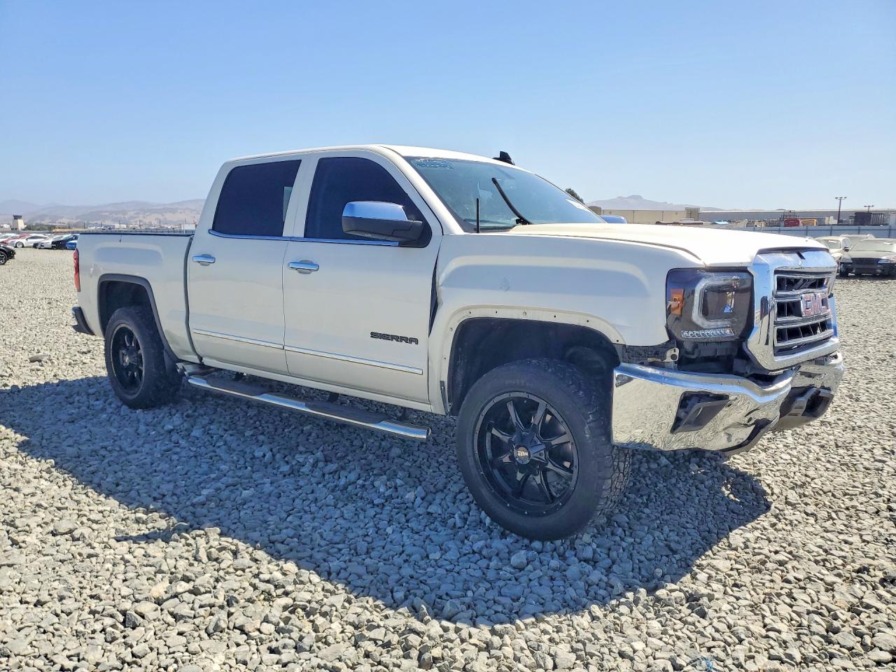 2015 Gmc Sierra C1500 Slt Белый vin: 3GTP1VEC5FG400698