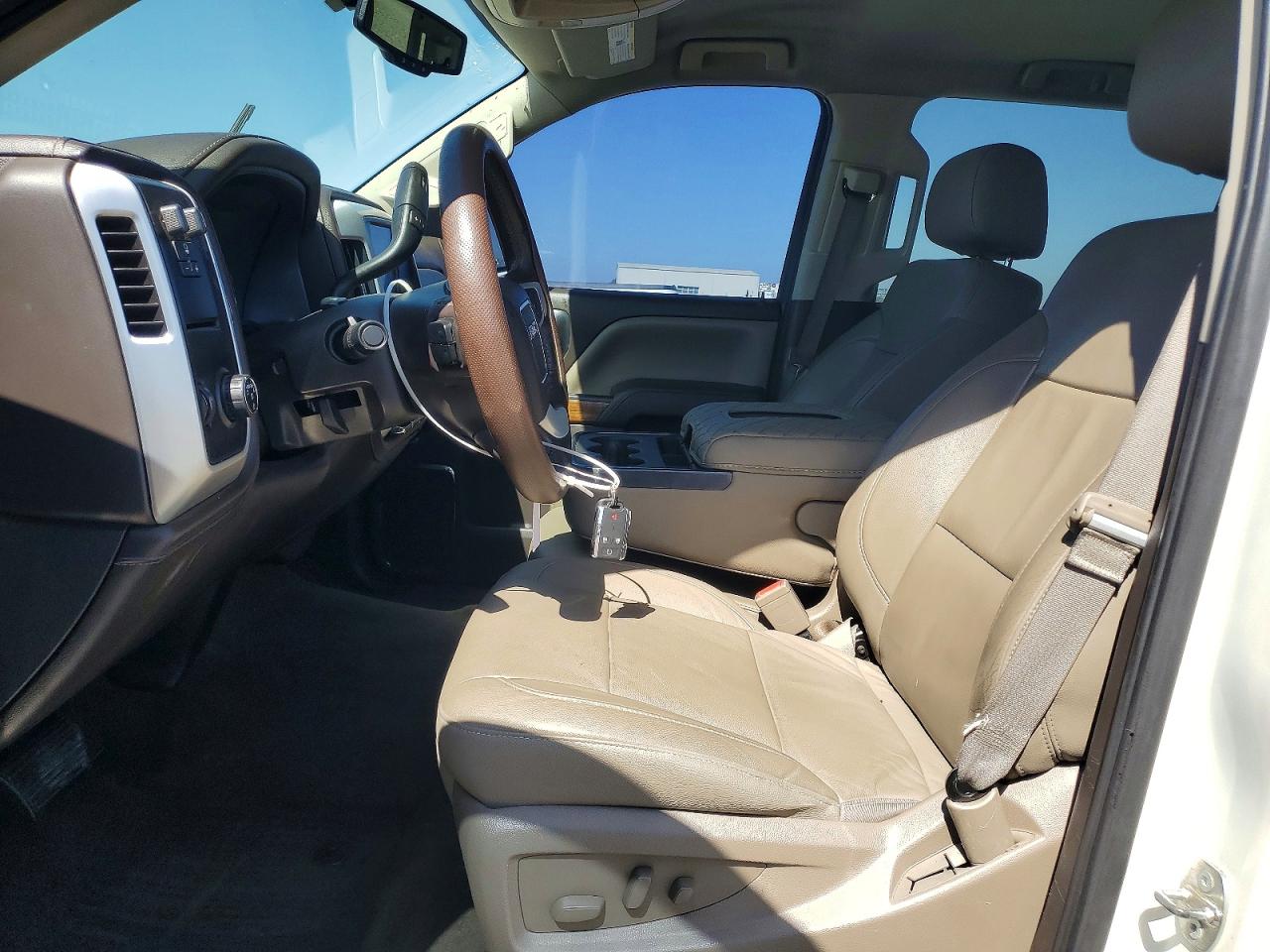 2015 Gmc Sierra C1500 Slt Белый vin: 3GTP1VEC5FG400698