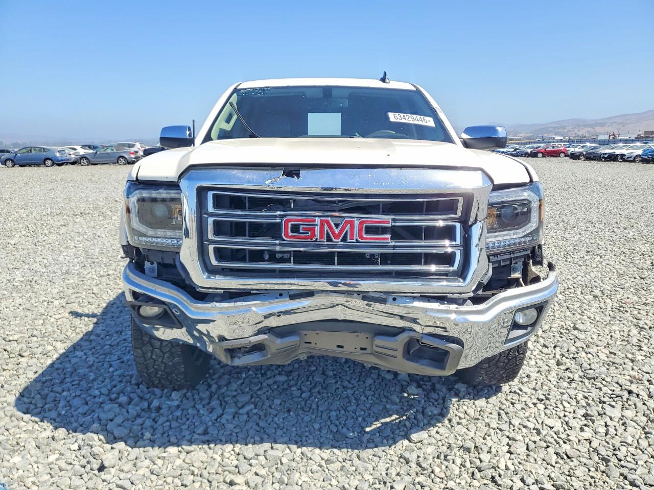 2015 Gmc Sierra C1500 Slt Белый vin: 3GTP1VEC5FG400698
