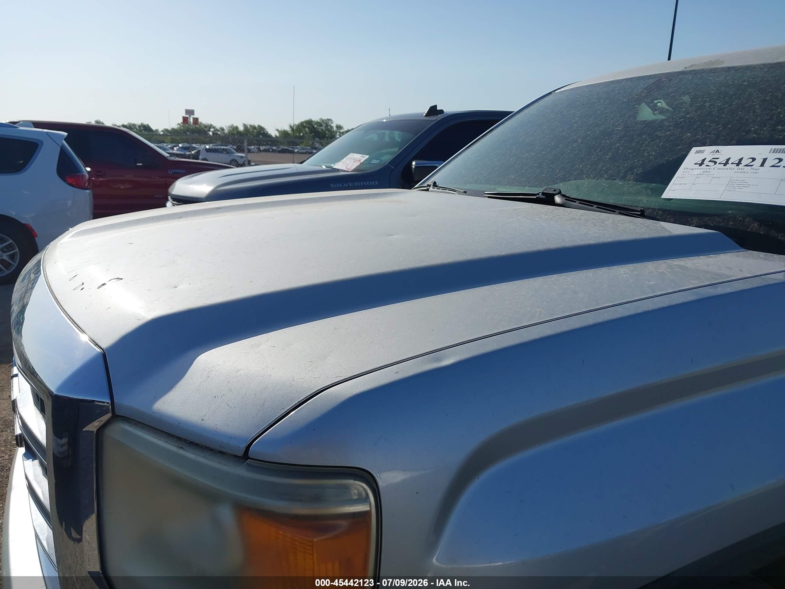 2014 Gmc Sierra 1500 Slt Silver vin: 3GTP1VEC6EG180714