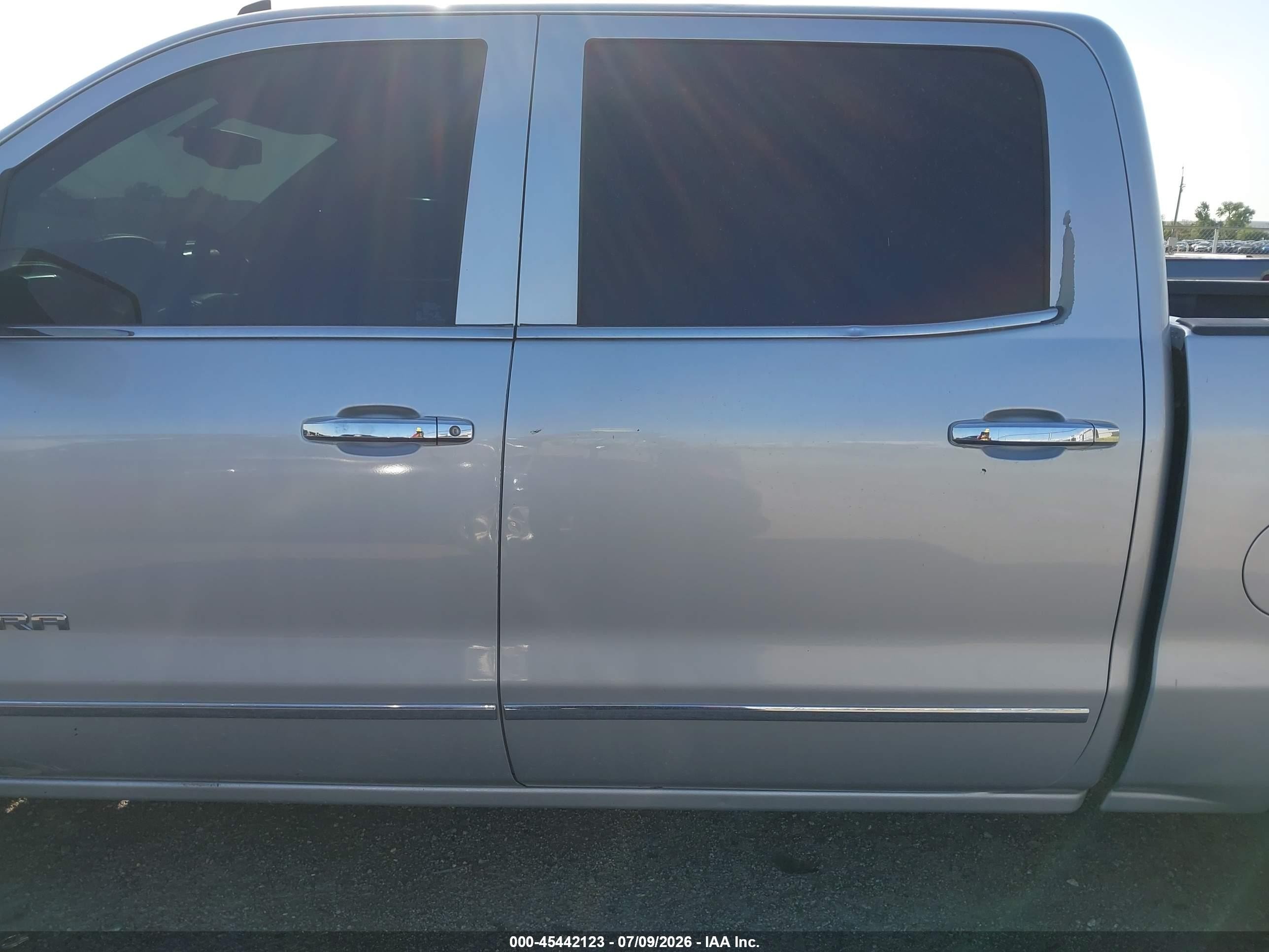 2014 Gmc Sierra 1500 Slt Silver vin: 3GTP1VEC6EG180714