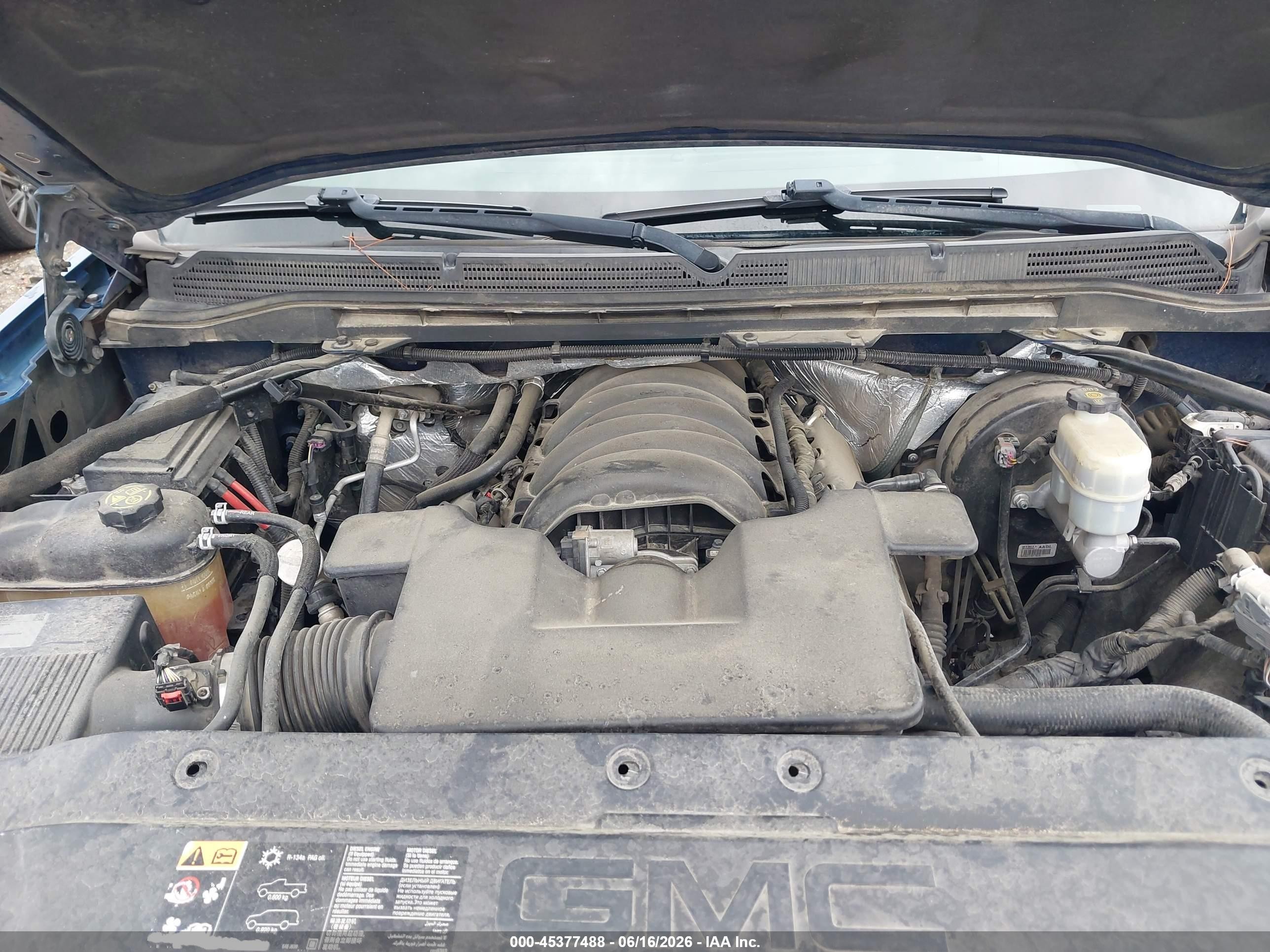 2015 Gmc Sierra 1500 Slt Синий vin: 3GTP1VEC6FG275131