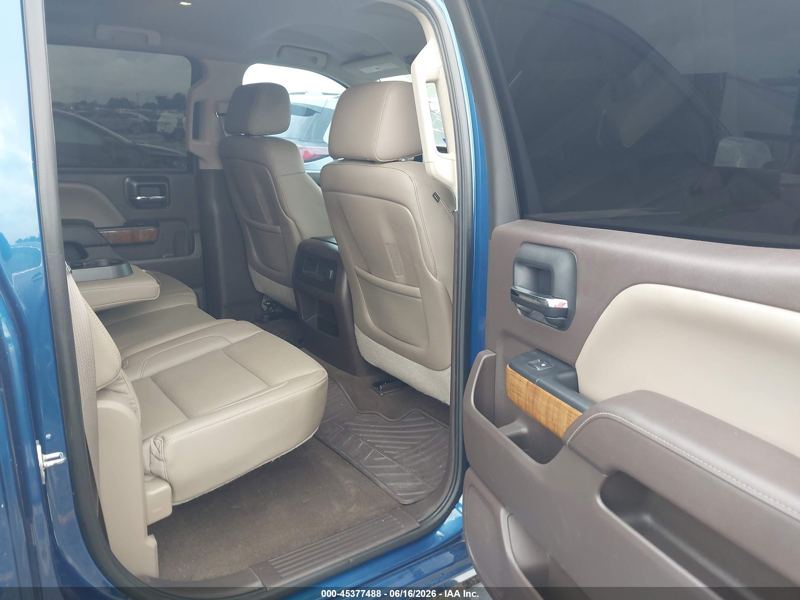 2015 Gmc Sierra 1500 Slt Синий vin: 3GTP1VEC6FG275131