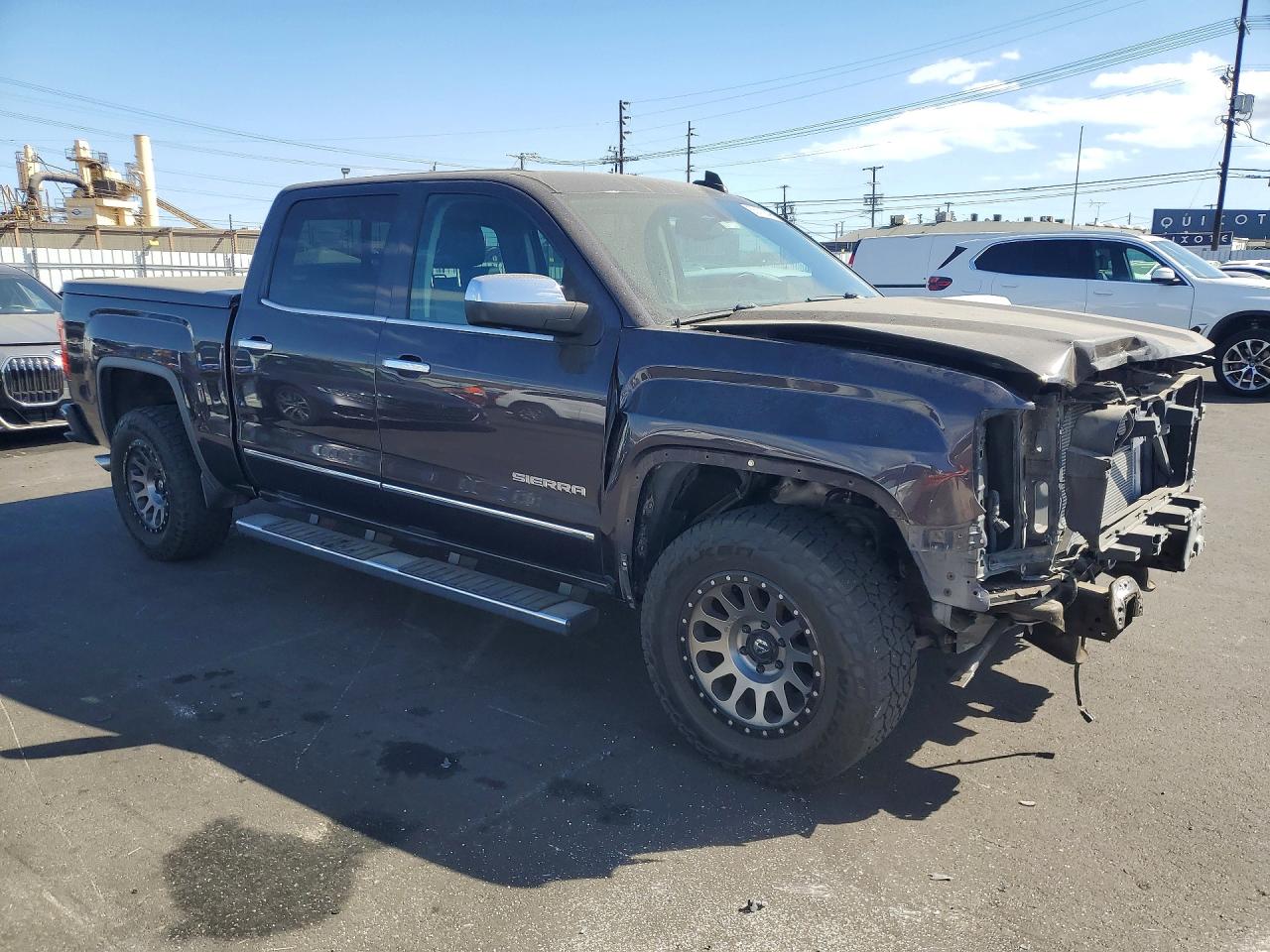 2015 Gmc Sierra C1500 Slt Серый vin: 3GTP1VEC6FG471814