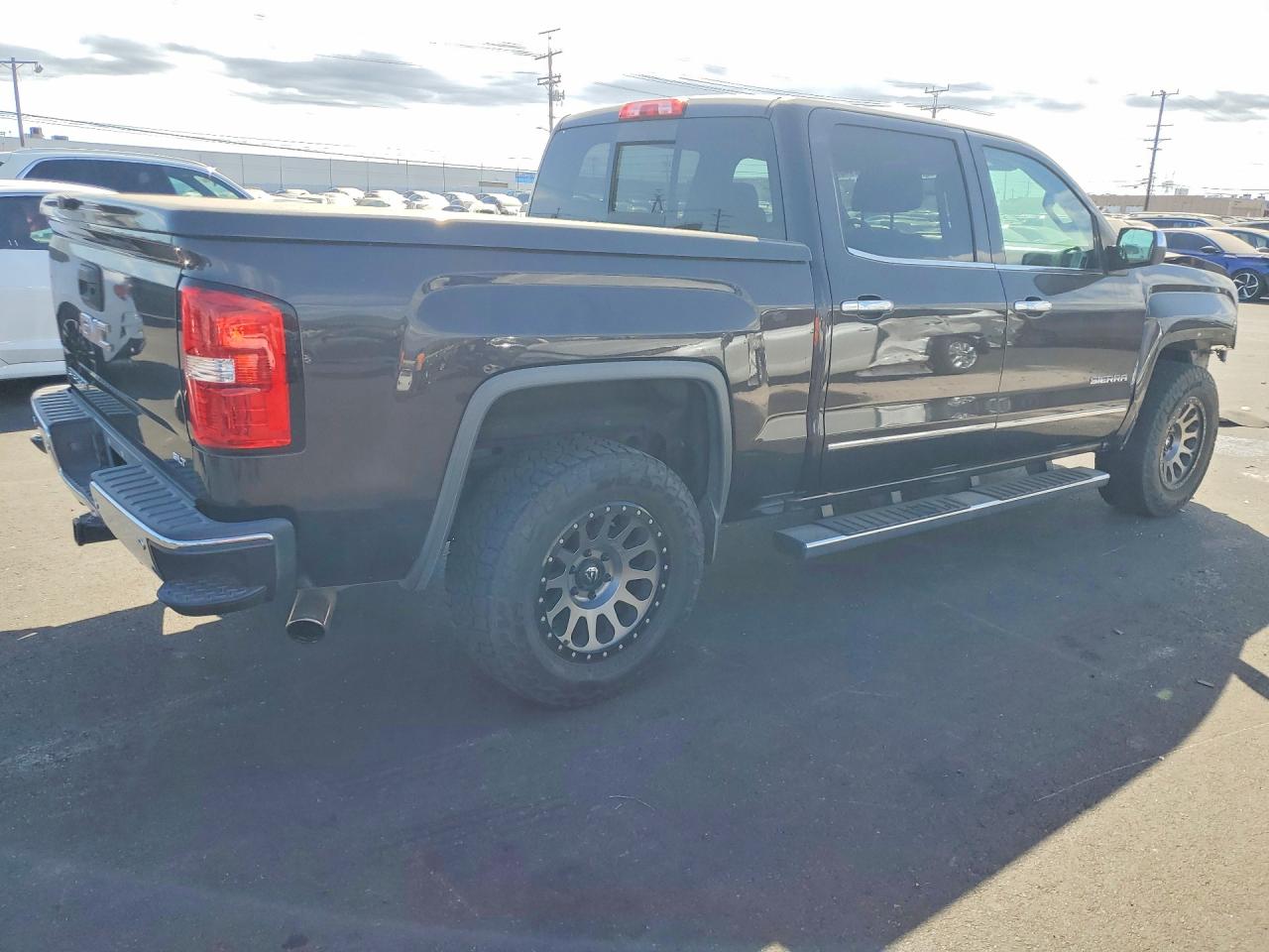 2015 Gmc Sierra C1500 Slt Серый vin: 3GTP1VEC6FG471814