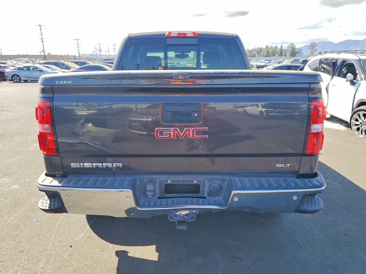 2015 Gmc Sierra C1500 Slt Серый vin: 3GTP1VEC6FG471814