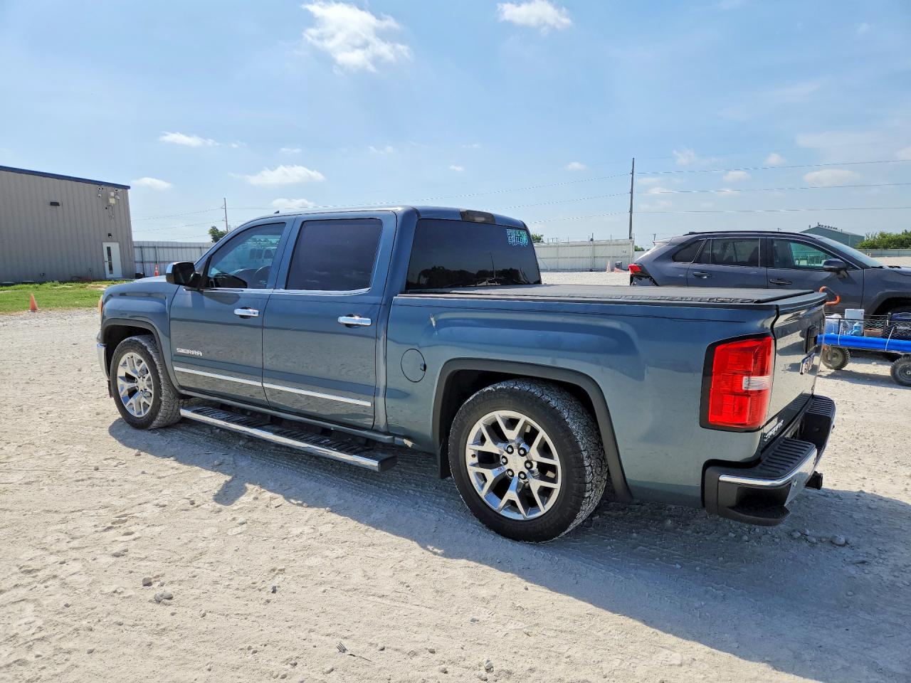 2014 Gmc Sierra C1500 Slt Blue vin: 3GTP1VEC7EG315652