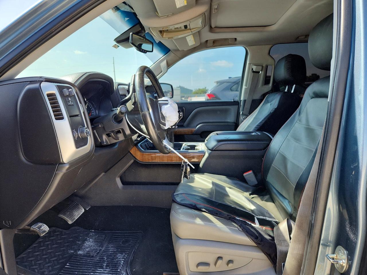 2014 Gmc Sierra C1500 Slt Blue vin: 3GTP1VEC7EG315652
