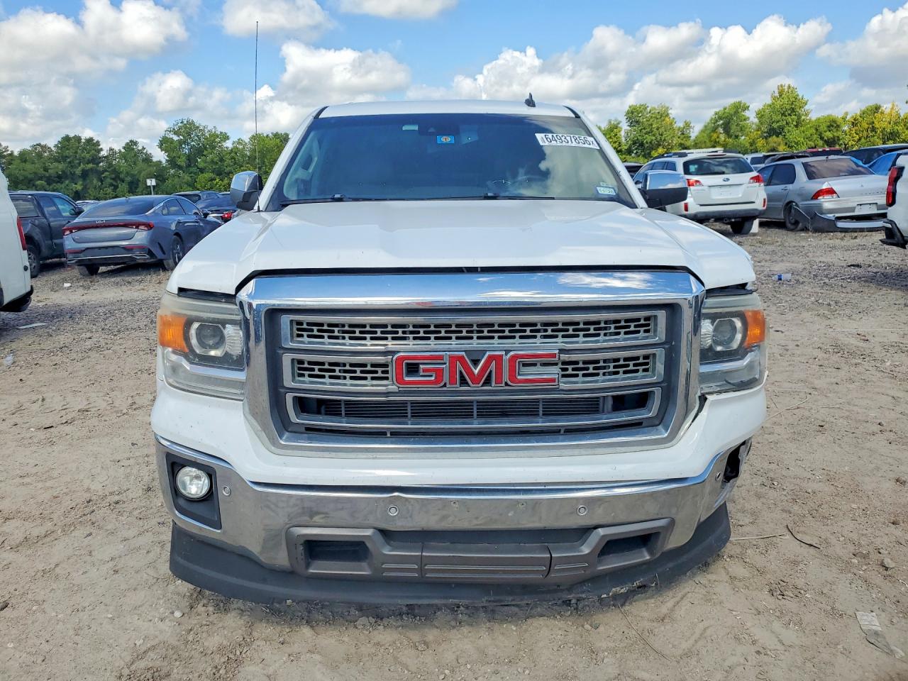2014 Gmc Sierra C1500 Slt White vin: 3GTP1VEC7EG409868
