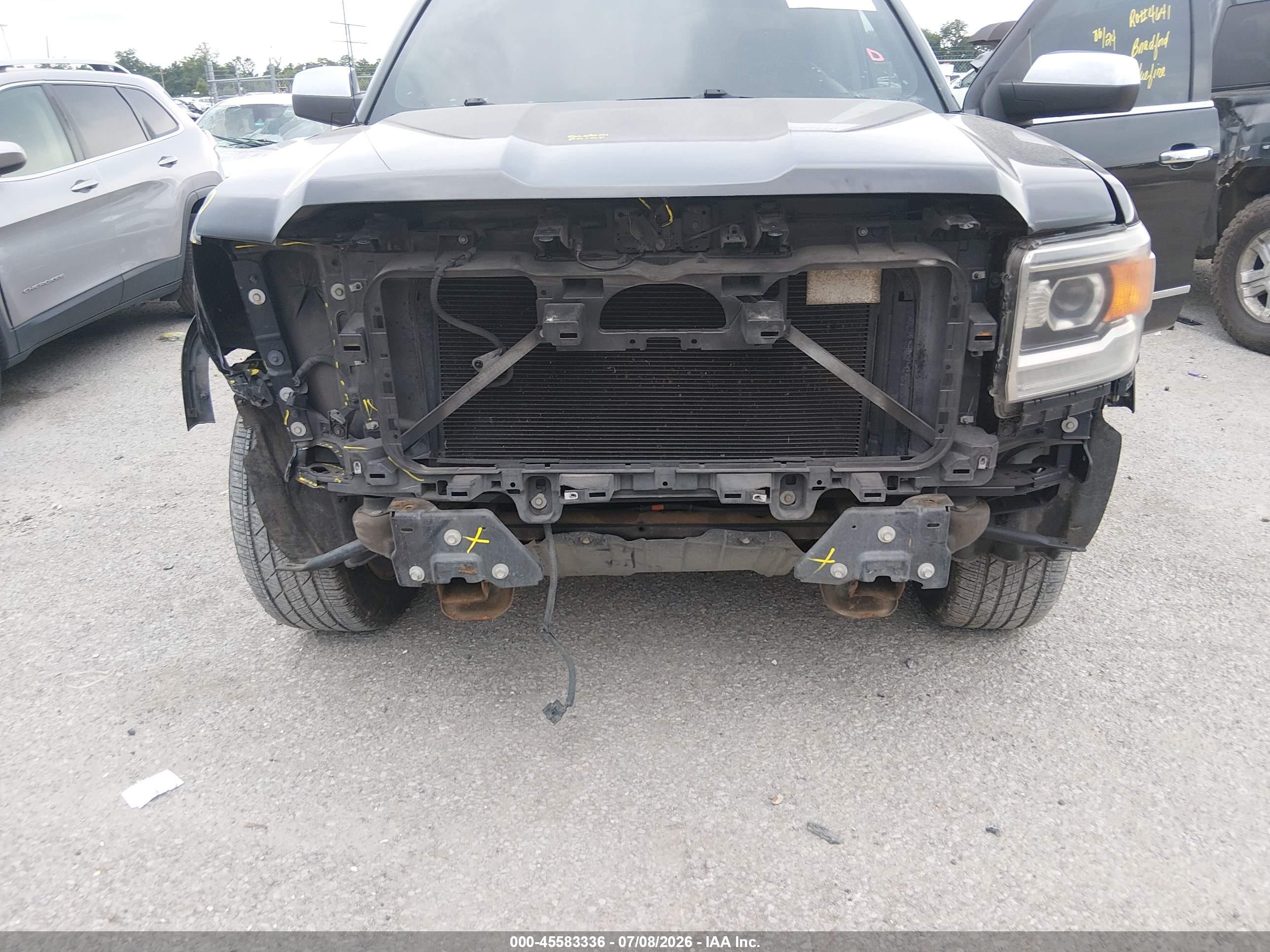 2014 Gmc Sierra 1500 Slt Black vin: 3GTP1VEC7EG461386
